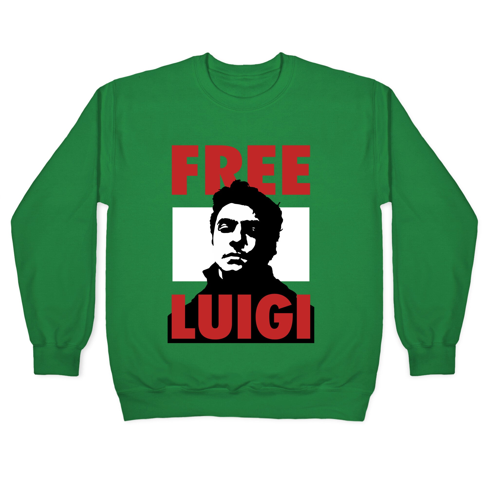 Free Luigi Mangione Crewneck Sweatshirt Style001 T-Shirts, Hoodie | CoreVibeTees.com (Image 3)