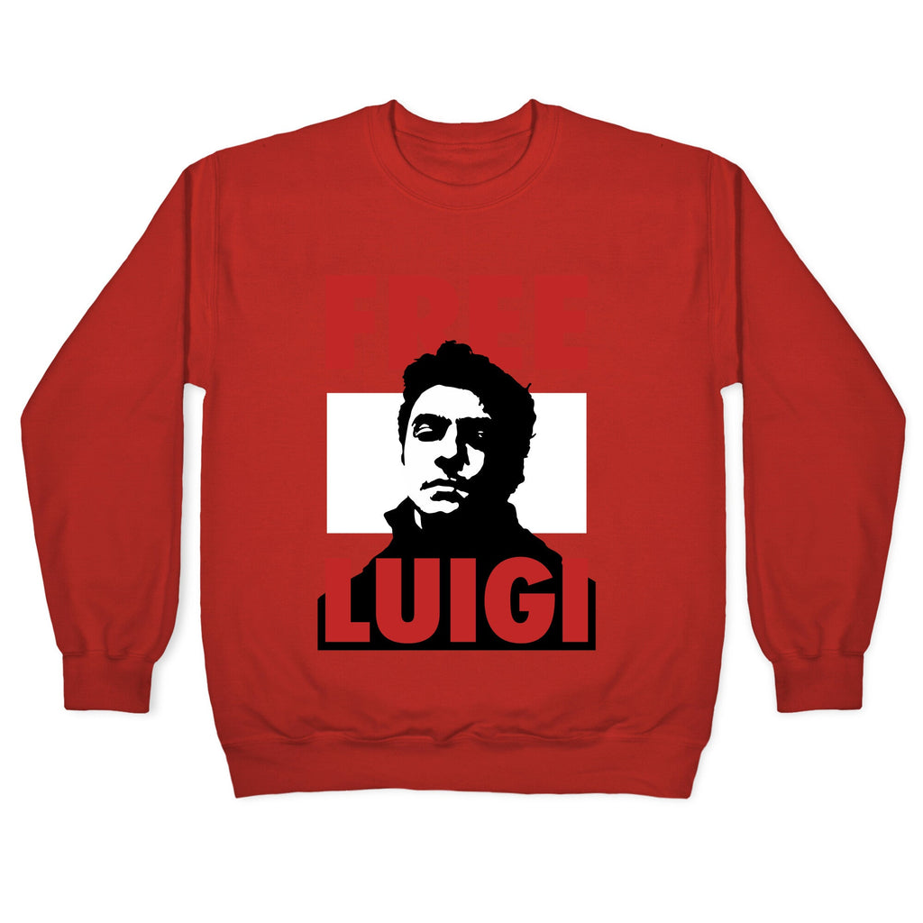 Free Luigi Mangione Crewneck Sweatshirt Style001 T-Shirts, Hoodie | CoreVibeTees.com (Image 5)