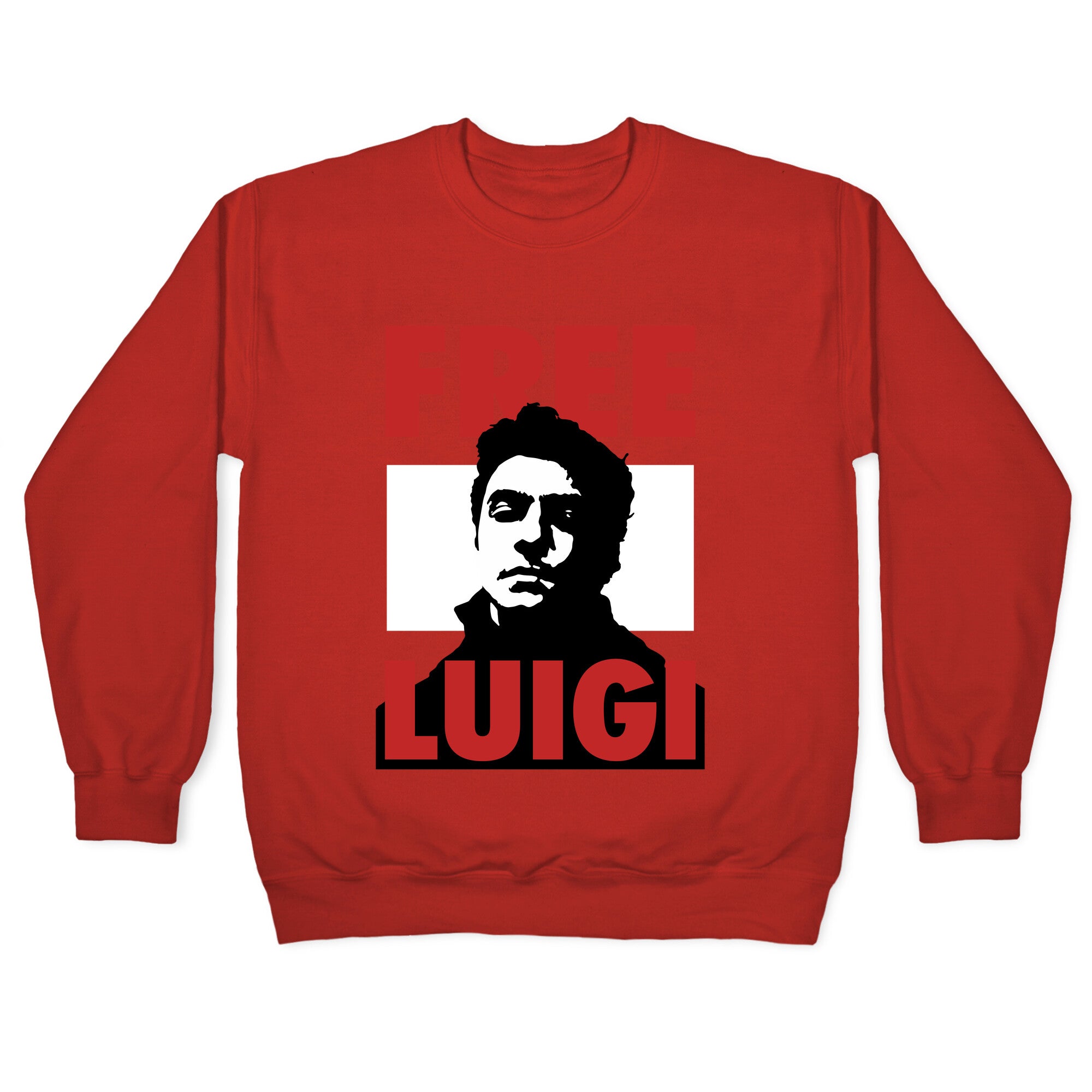 Free Luigi Mangione Crewneck Sweatshirt Style001 T-Shirts, Hoodie | CoreVibeTees.com (Image 5)