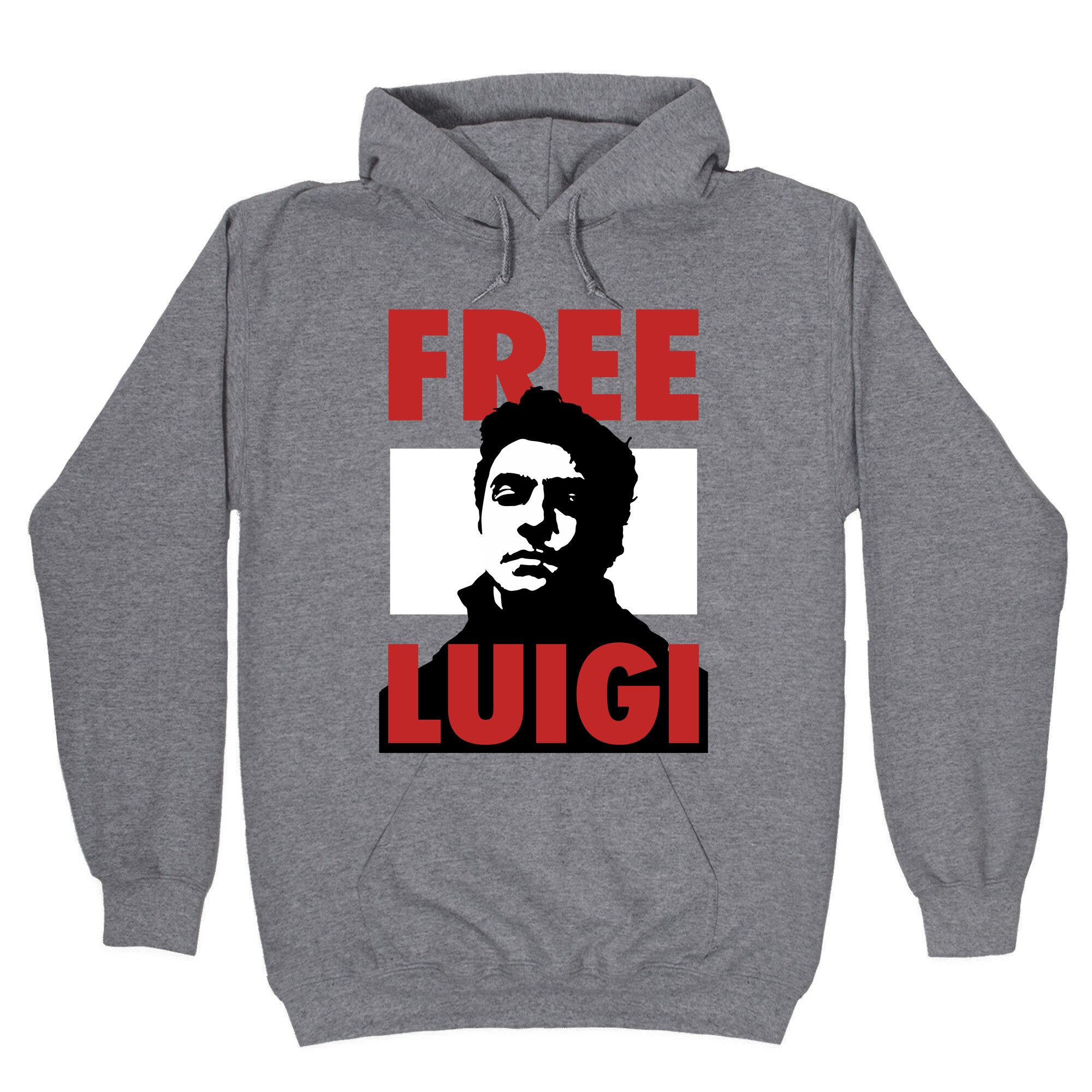 Free Luigi Mangione Hoodie Style001 T-Shirts, Sweatshirt | CoreVibeTees.com (Image 1)