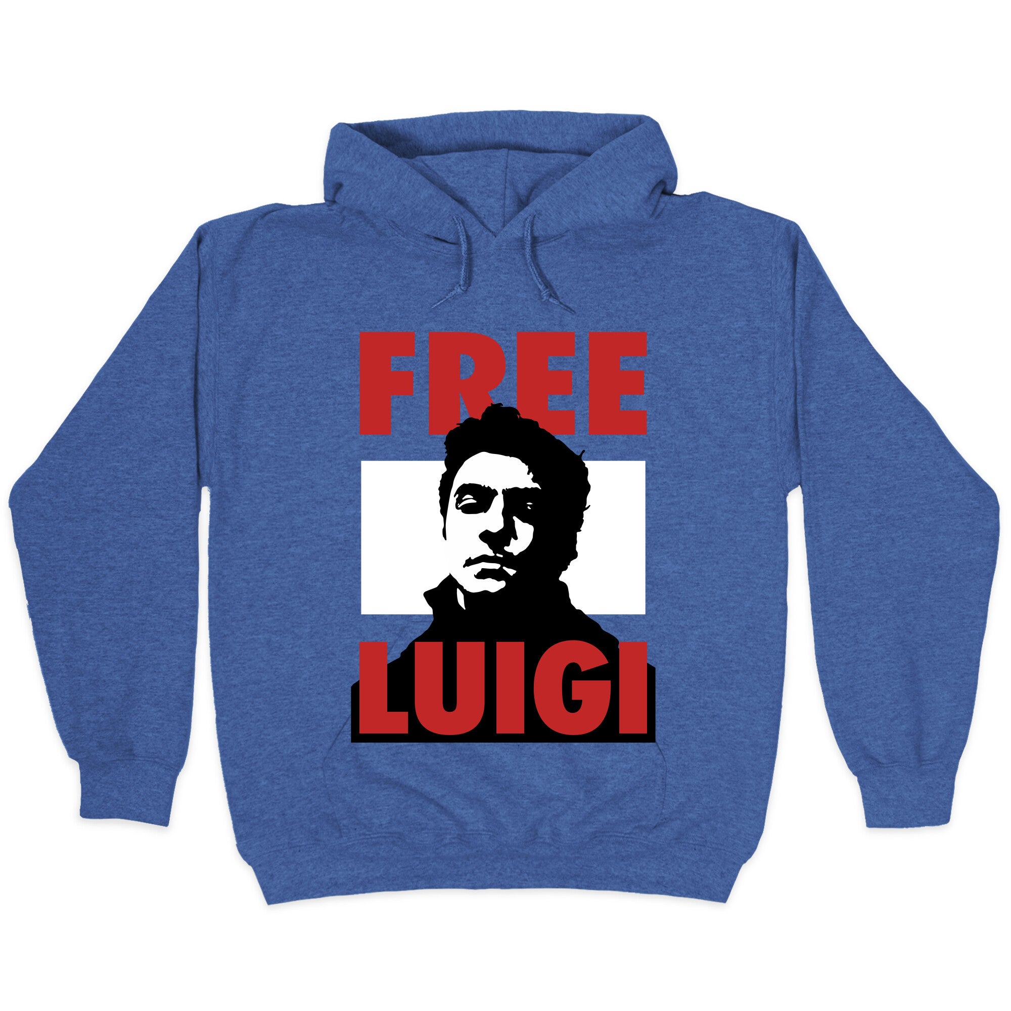 Free Luigi Mangione Hoodie Style001 T-Shirts, Sweatshirt | CoreVibeTees.com (Image 2)
