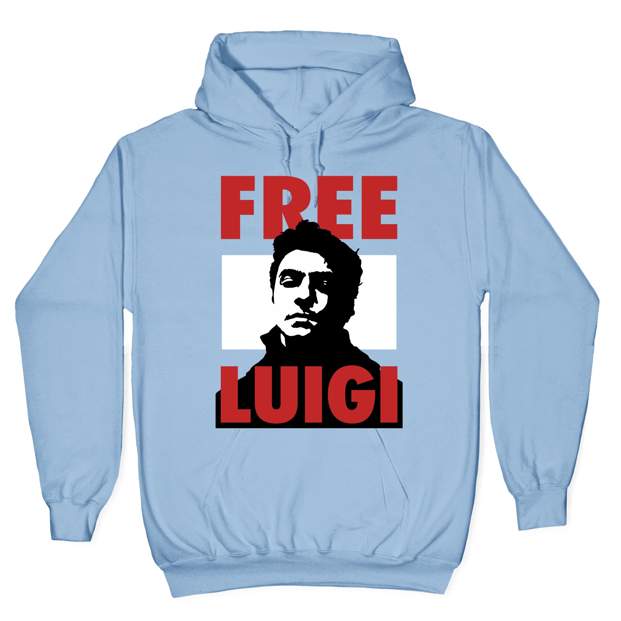 Free Luigi Mangione Hoodie Style001 T-Shirts, Sweatshirt | CoreVibeTees.com (Image 4)