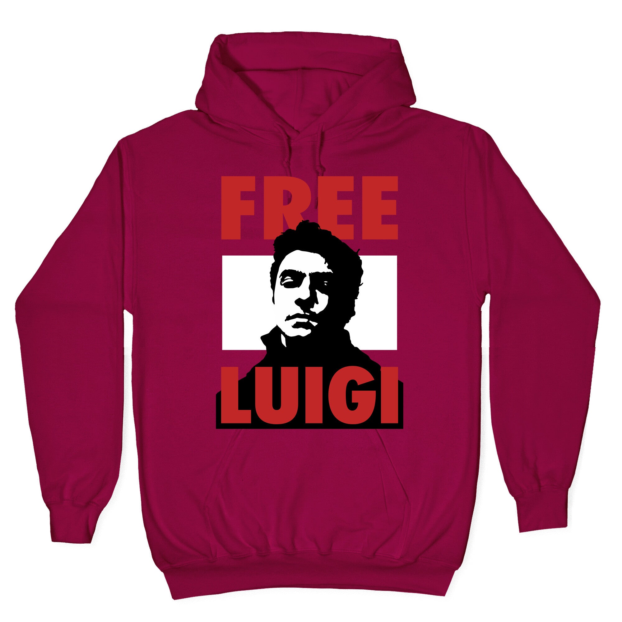 Free Luigi Mangione Hoodie Style001 T-Shirts, Sweatshirt | CoreVibeTees.com (Image 5)