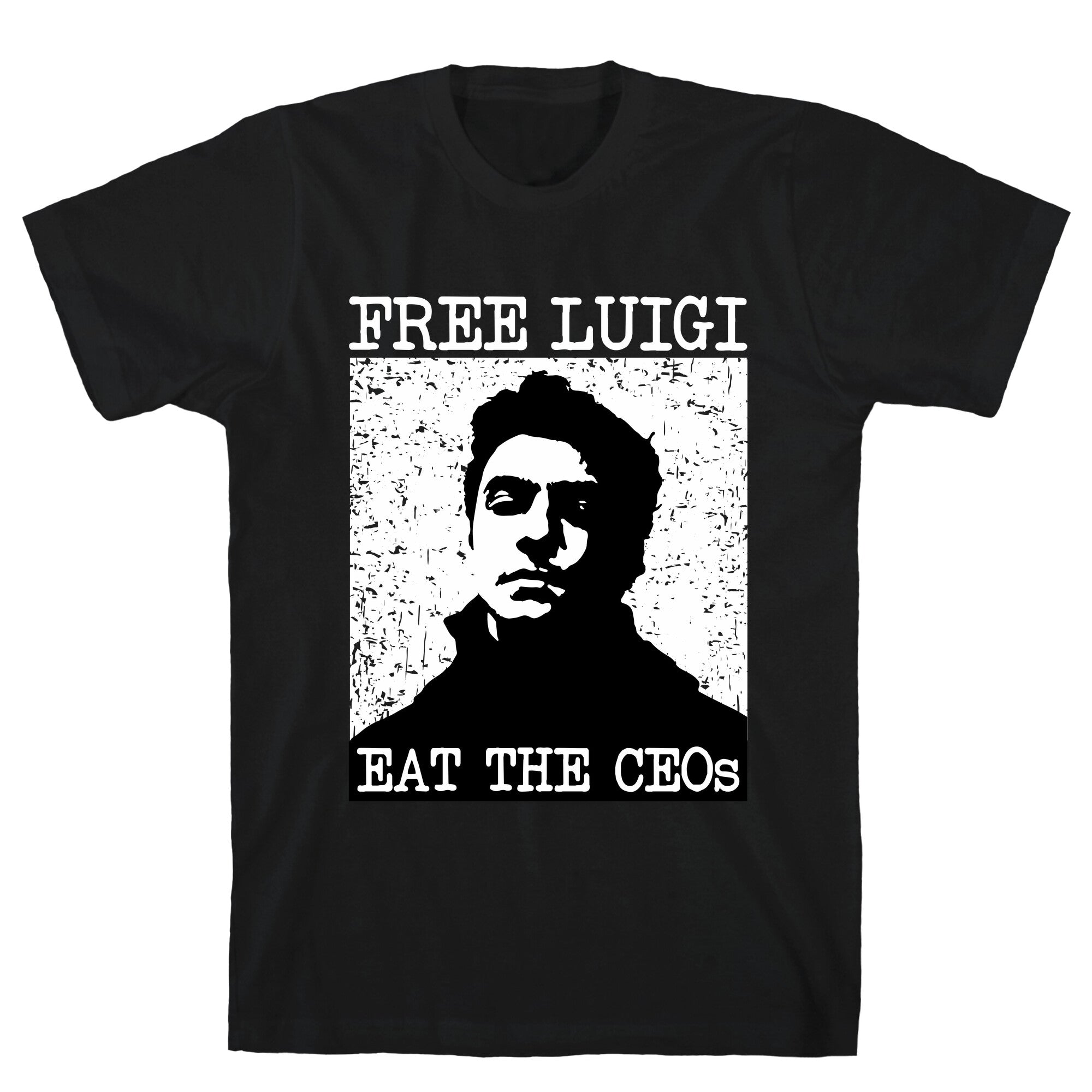 Free Luigi Eat the CEOs T-Shirt Hoodie, Sweatshirt | CoreVibeTees.com (Image 2)