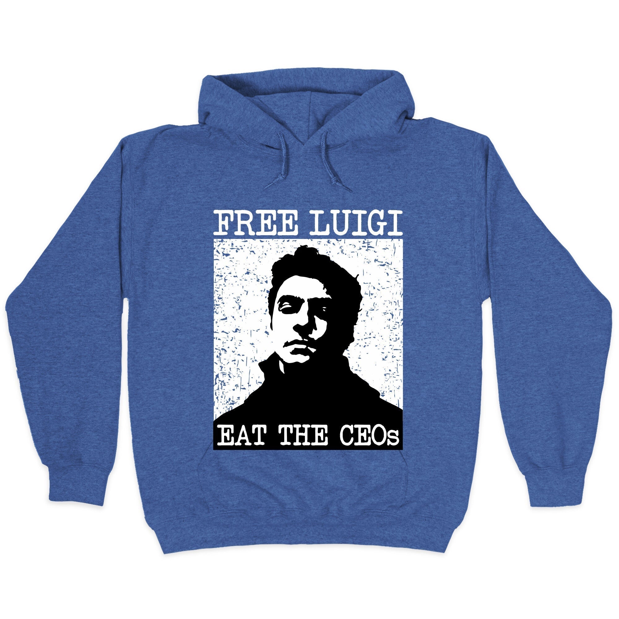 Free Luigi Eat the CEOs Hoodie T-Shirts, Sweatshirt | CoreVibeTees.com (Image 2)