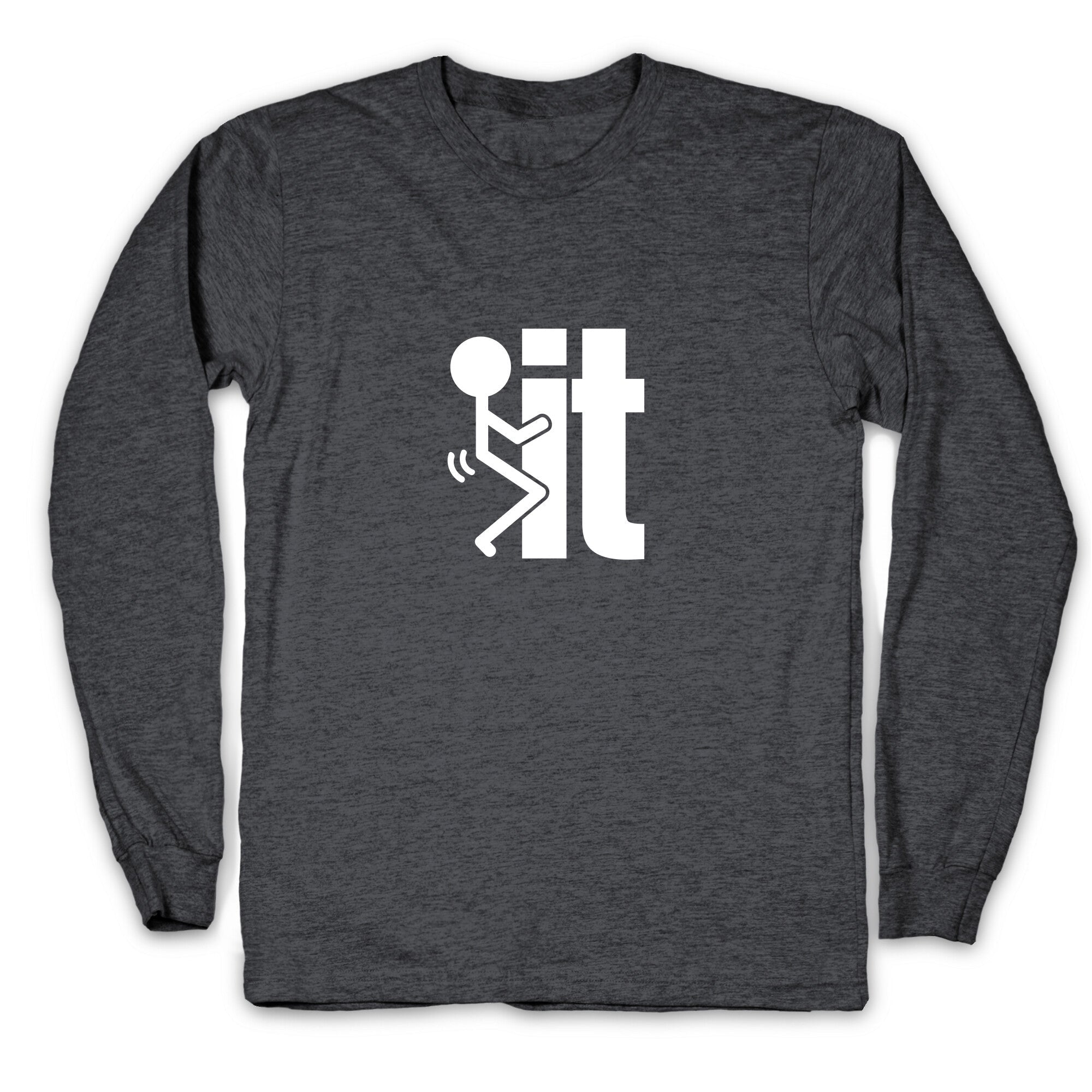 Fk It Longsleeve Tee Hoodie, Sweatshirt | CoreVibeTees.com (Image 2)