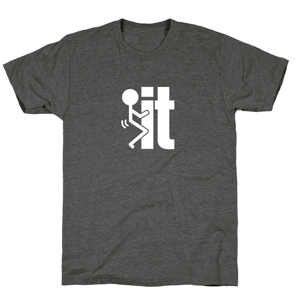 Fk It Unisex Triblend Tee Hoodie, Sweatshirt | CoreVibeTees.com (Image 2)