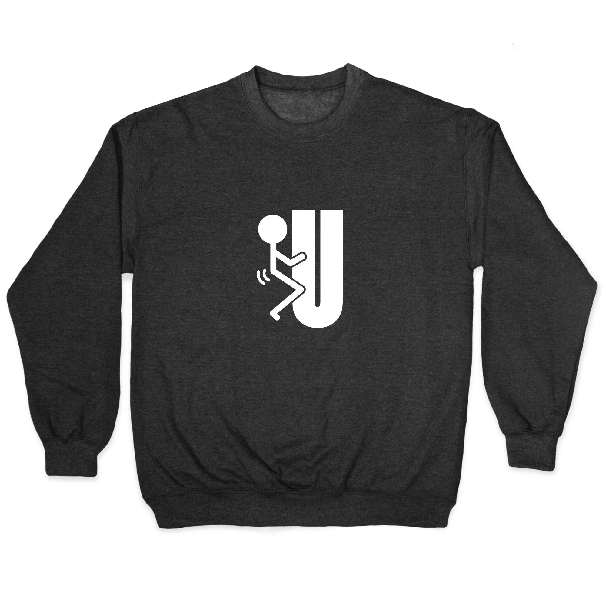 Fk You Crewneck Sweatshirt T-Shirts, Hoodie | CoreVibeTees.com (Image 1)