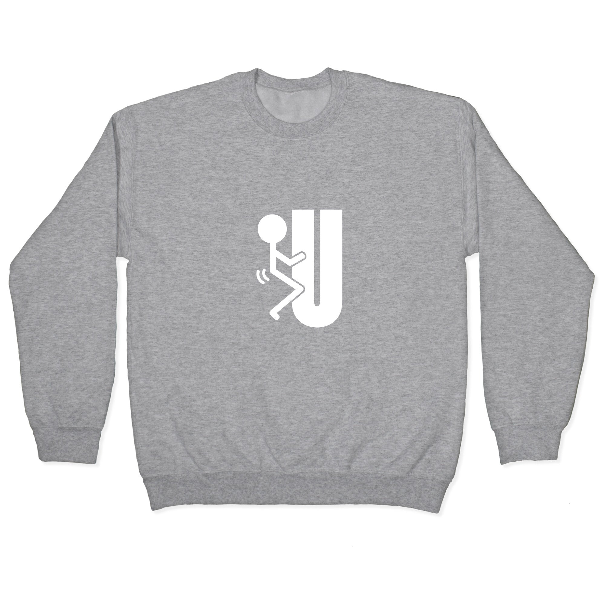 Fk You Crewneck Sweatshirt T-Shirts, Hoodie | CoreVibeTees.com (Image 2)
