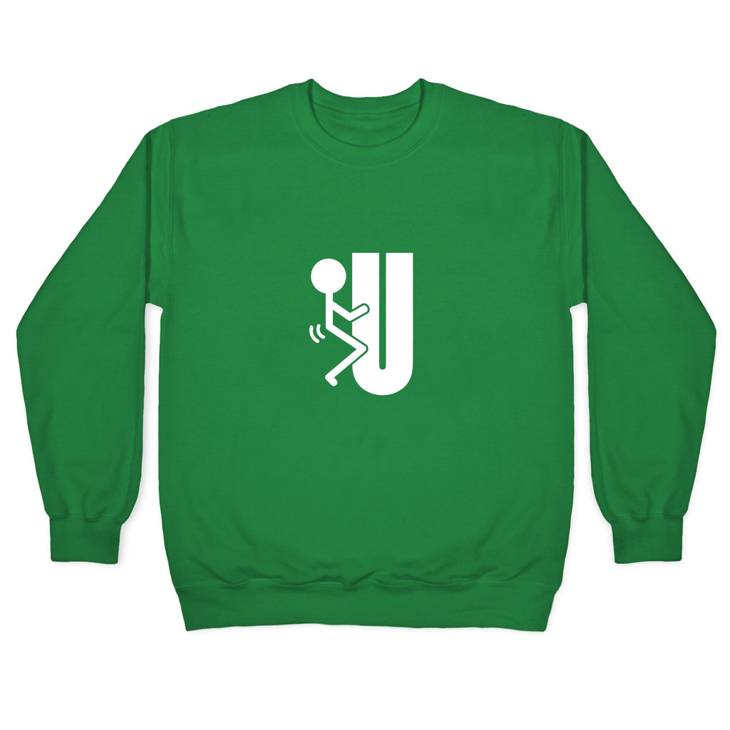Fk You Crewneck Sweatshirt T-Shirts, Hoodie | CoreVibeTees.com (Image 3)