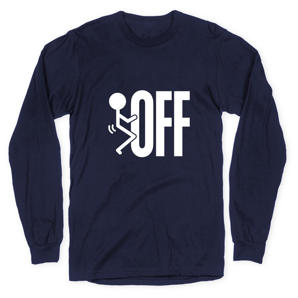 Fk Off Longsleeve Tee Hoodie, Sweatshirt | CoreVibeTees.com (Image 4)