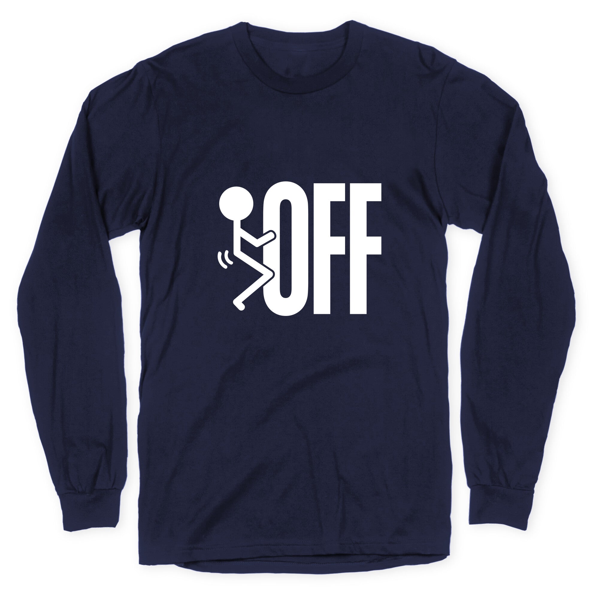Fk Off Longsleeve Tee Hoodie, Sweatshirt | CoreVibeTees.com (Image 4)