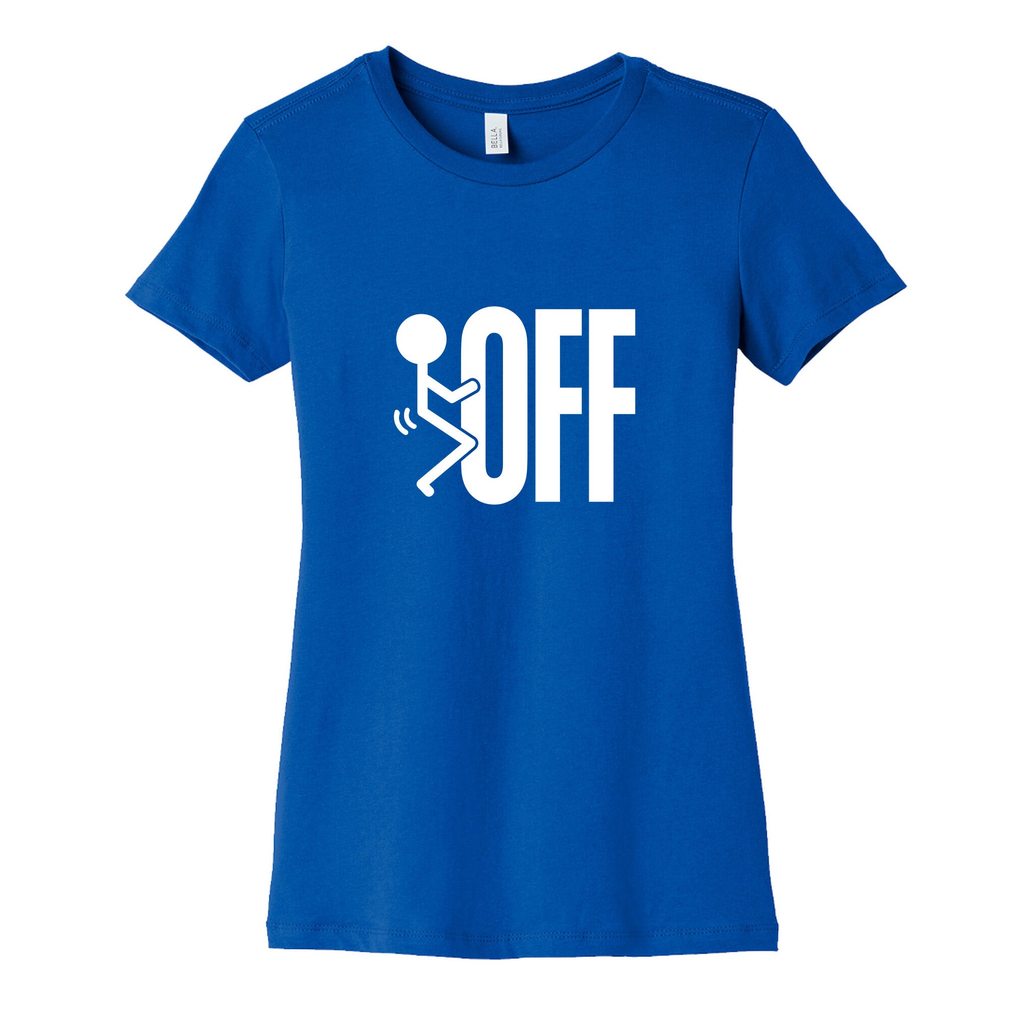 Fk Off Womens Cotton Tee Hoodie, Sweatshirt | CoreVibeTees.com (Image 2)
