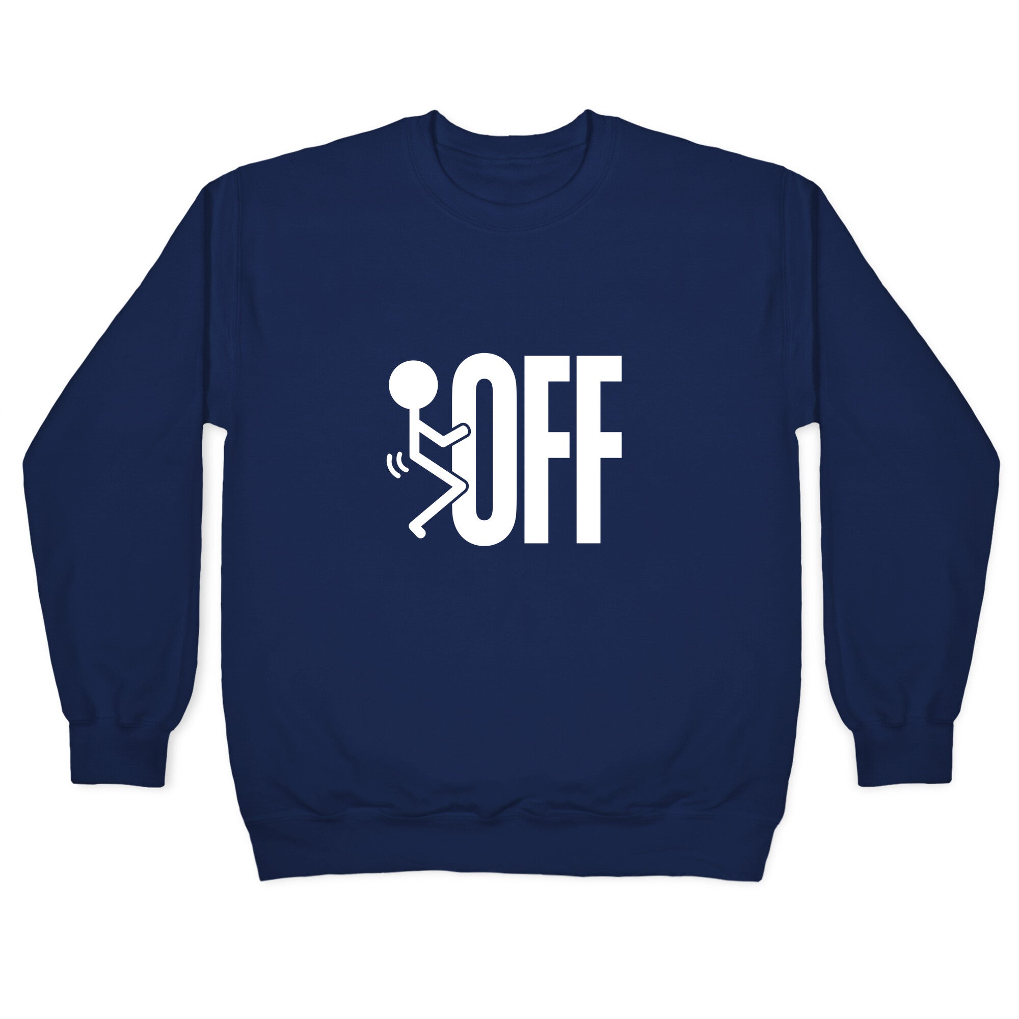 Fk Off Crewneck Sweatshirt T-Shirts, Hoodie | CoreVibeTees.com (Image 4)