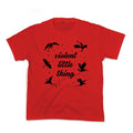 Fourth Wing Violent Little Thing Kids Tee Hoodie, Sweatshirt | CoreVibeTees.com (Image 1)
