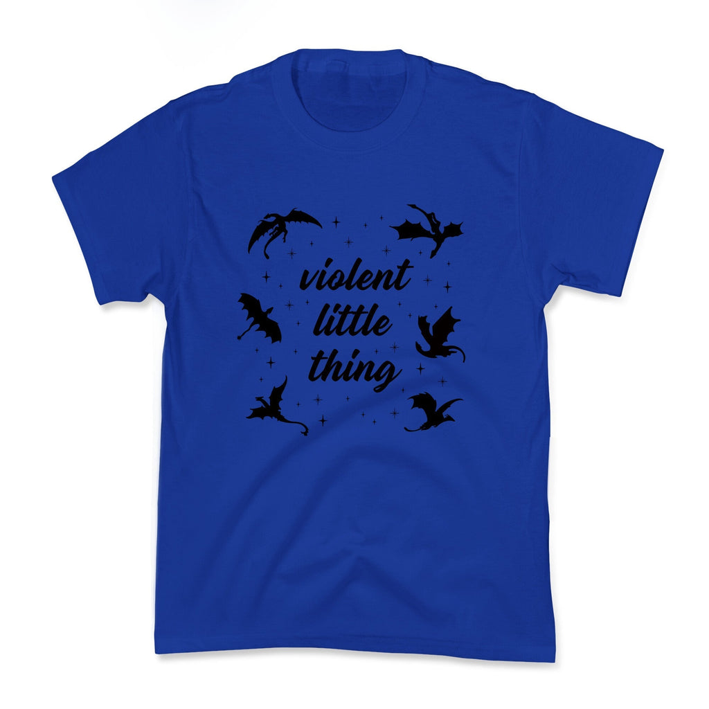 Fourth Wing Violent Little Thing Kids Tee Hoodie, Sweatshirt | CoreVibeTees.com (Image 2)