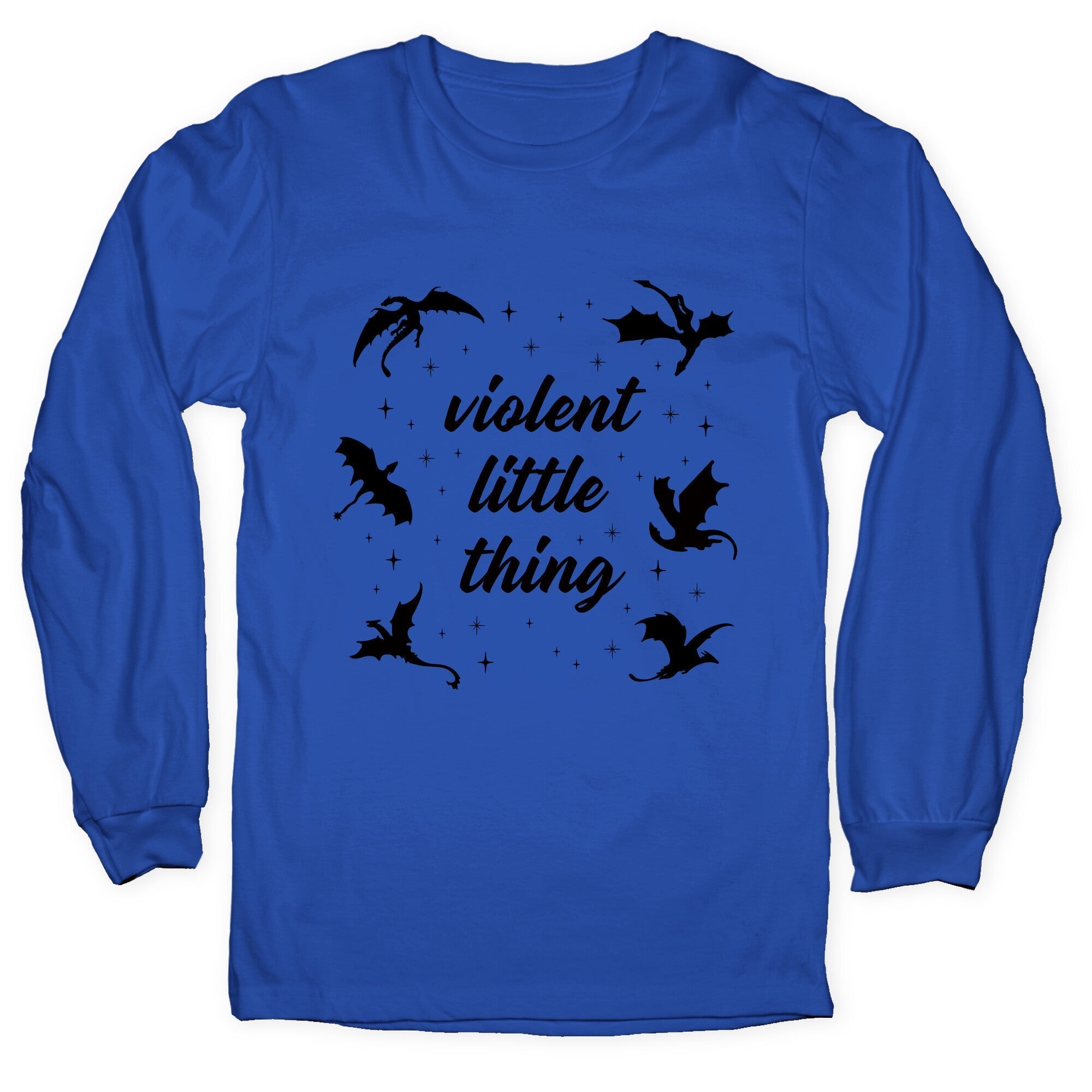 Fourth Wing Violent Little Thing Longsleeve Tee Hoodie, Sweatshirt | CoreVibeTees.com (Image 3)