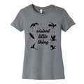 Fourth Wing Violent Little Thing Womens Cotton Tee Hoodie, Sweatshirt | CoreVibeTees.com (Image 1)