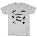 Fourth Wing Violent Little Thing T-Shirt Hoodie, Sweatshirt | CoreVibeTees.com (Image 1)