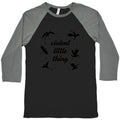 Fourth Wing Violent Little Thing Baseball Tee Hoodie, Sweatshirt | CoreVibeTees.com (Image 1)