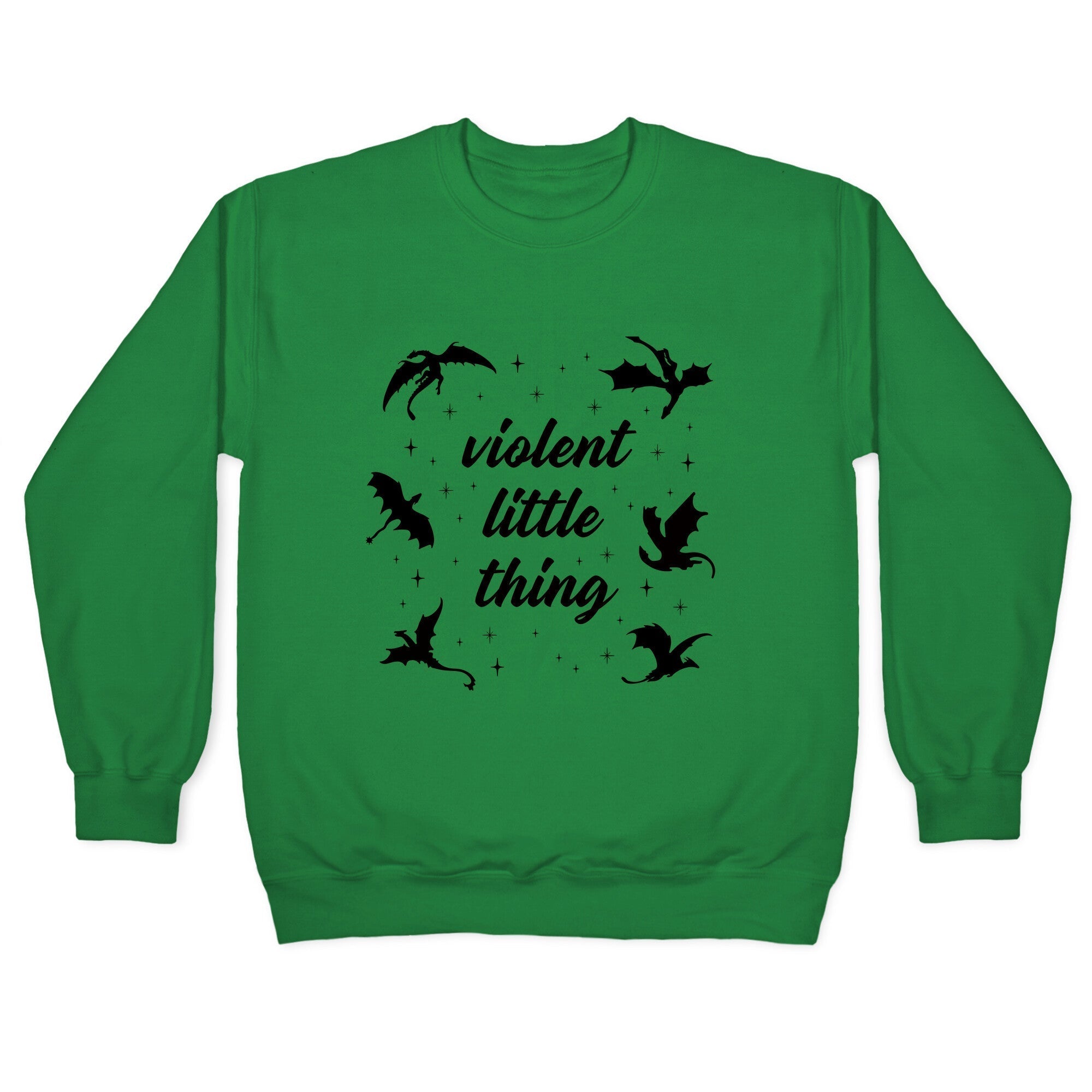 Fourth Wing Violent Little Thing Crewneck Sweatshirt T-Shirts, Hoodie | CoreVibeTees.com (Image 2)