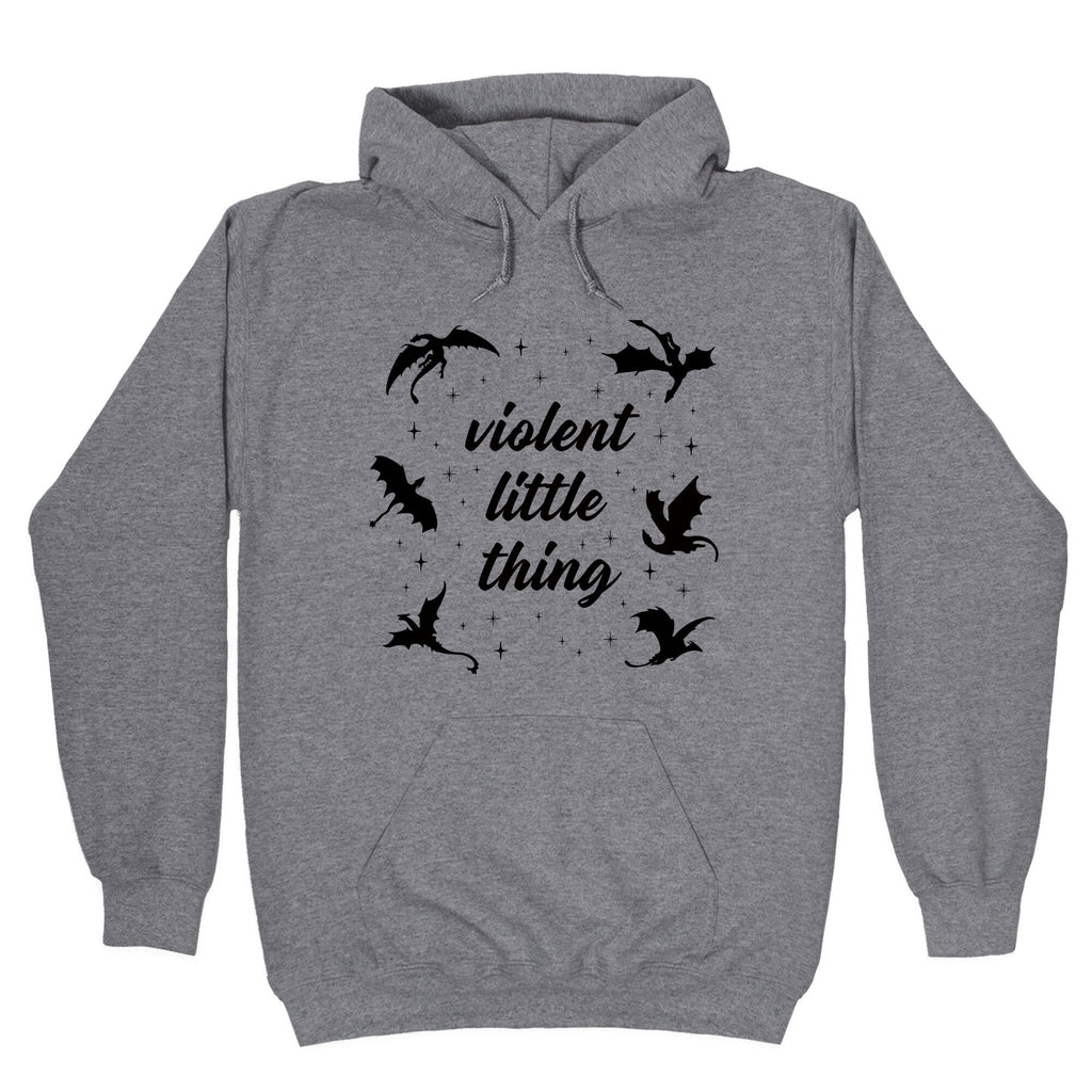 Fourth Wing Violent Little Thing Hoodie T-Shirts, Sweatshirt | CoreVibeTees.com (Image 1)