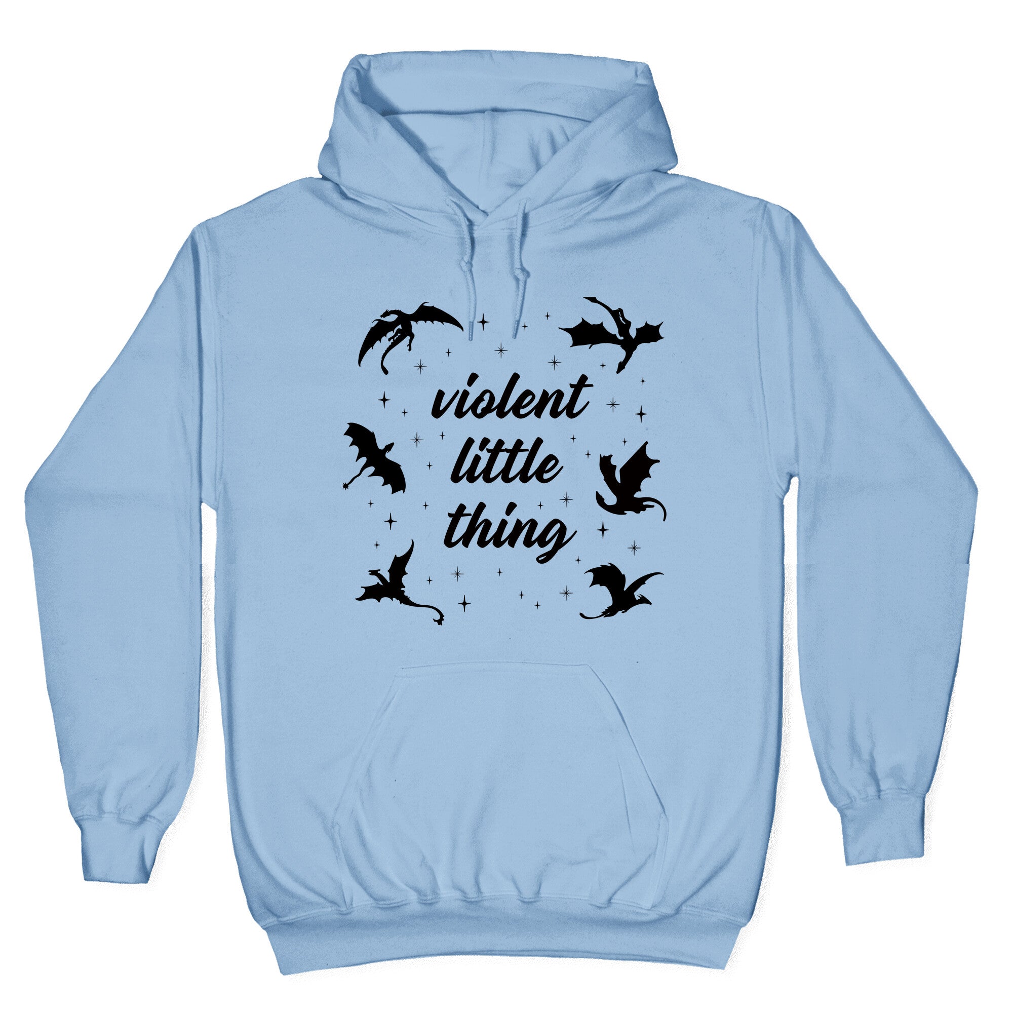 Fourth Wing Violent Little Thing Hoodie T-Shirts, Sweatshirt | CoreVibeTees.com (Image 3)
