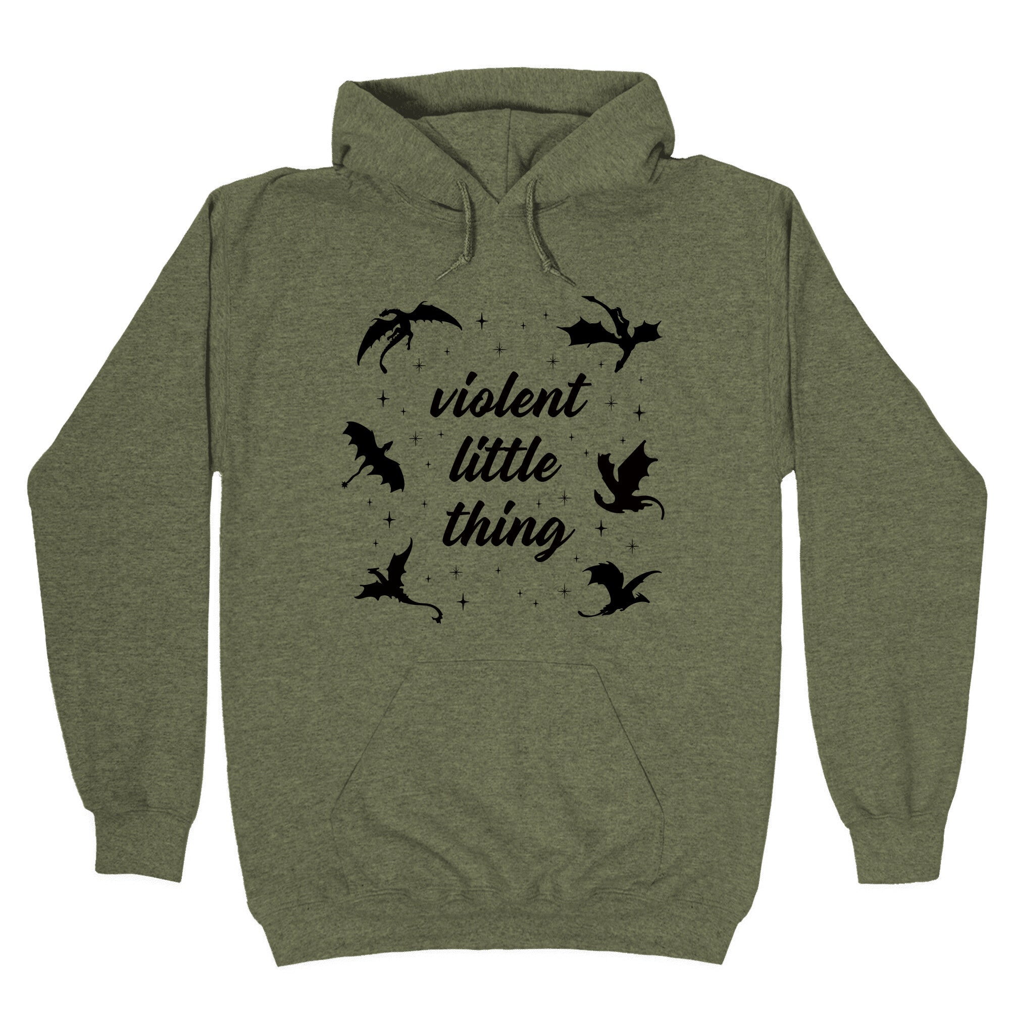 Fourth Wing Violent Little Thing Hoodie T-Shirts, Sweatshirt | CoreVibeTees.com (Image 4)