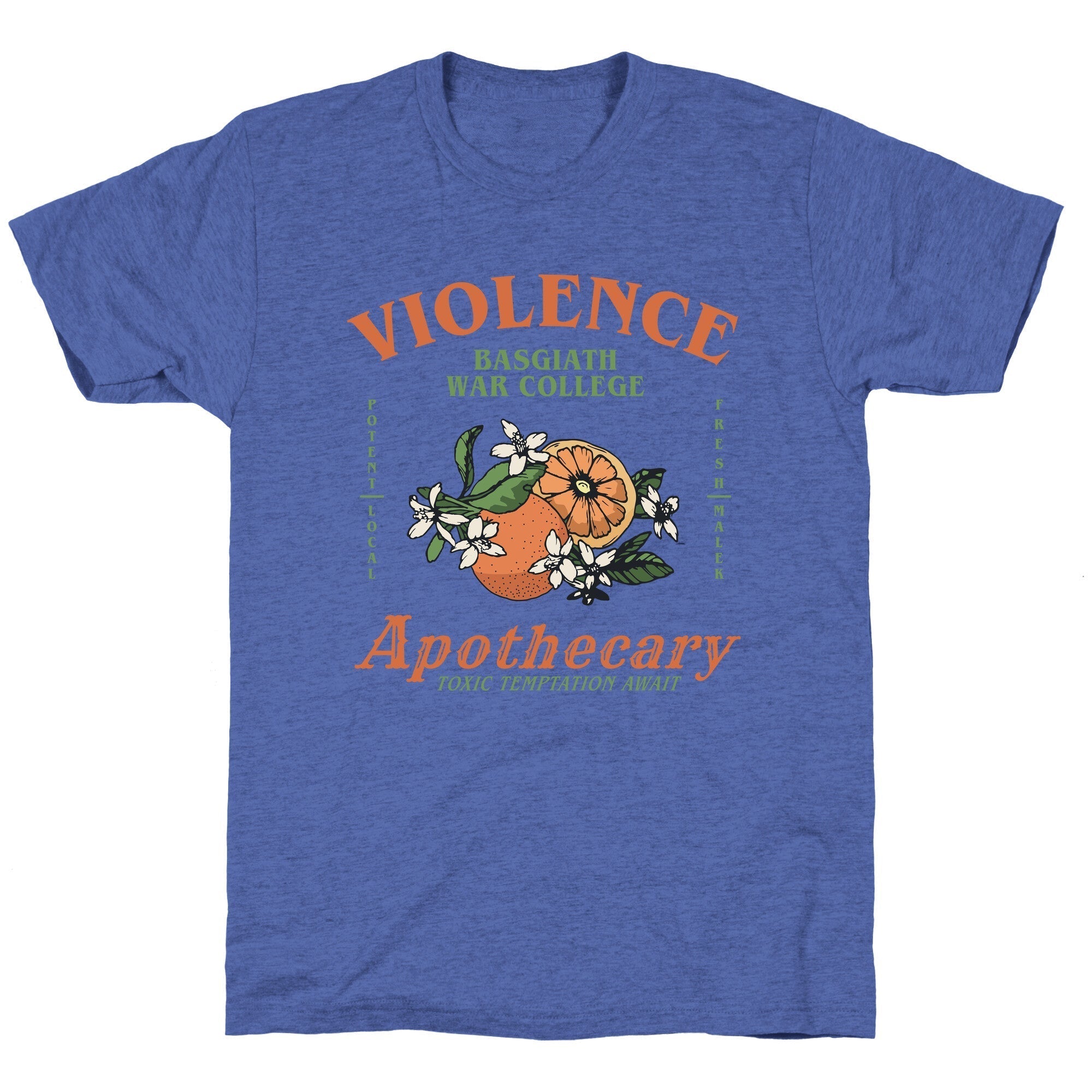 Fourth Wing Violence Apothecary Unisex Triblend Tee Style001 Hoodie, Sweatshirt | CoreVibeTees.com (Image 3)