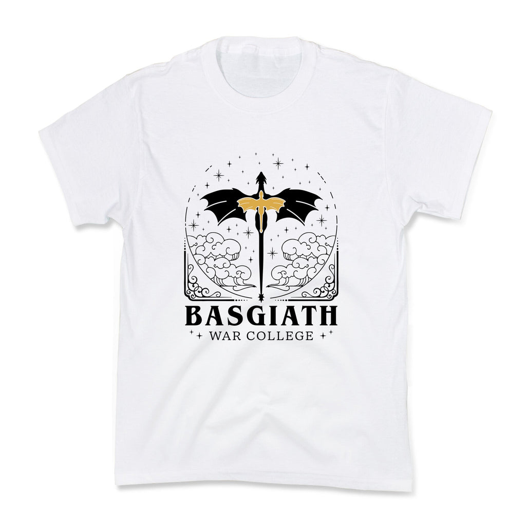 Fourth Wing Basgiath War College Kids Tee Hoodie, Sweatshirt | CoreVibeTees.com (Image 3)