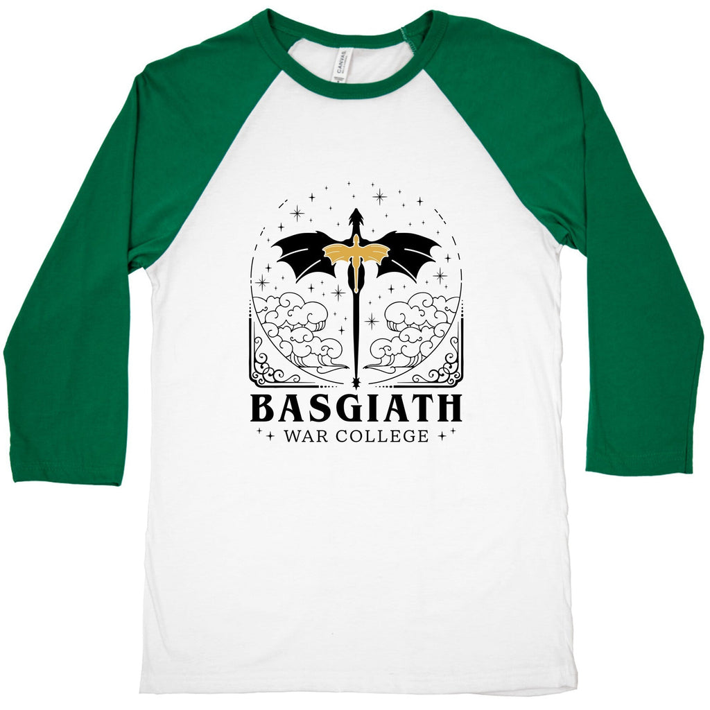 Fourth Wing Basgiath War College Baseball Tee Hoodie, Sweatshirt | CoreVibeTees.com (Image 2)