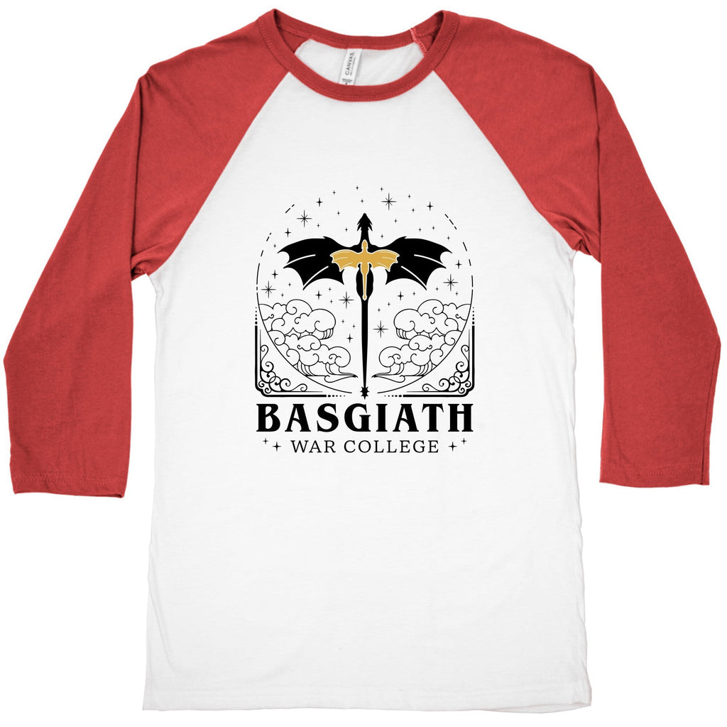 Fourth Wing Basgiath War College Baseball Tee Hoodie, Sweatshirt | CoreVibeTees.com (Image 3)
