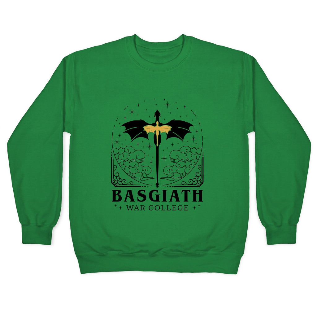 Fourth Wing Basgiath War College Crewneck Sweatshirt T-Shirts, Hoodie | CoreVibeTees.com (Image 2)