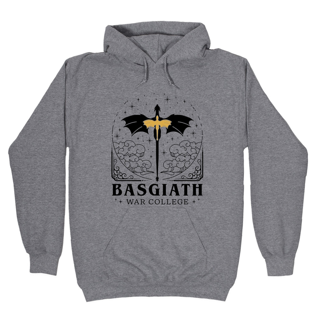 Fourth Wing Basgiath War College Hoodie T-Shirts, Sweatshirt | CoreVibeTees.com (Image 1)