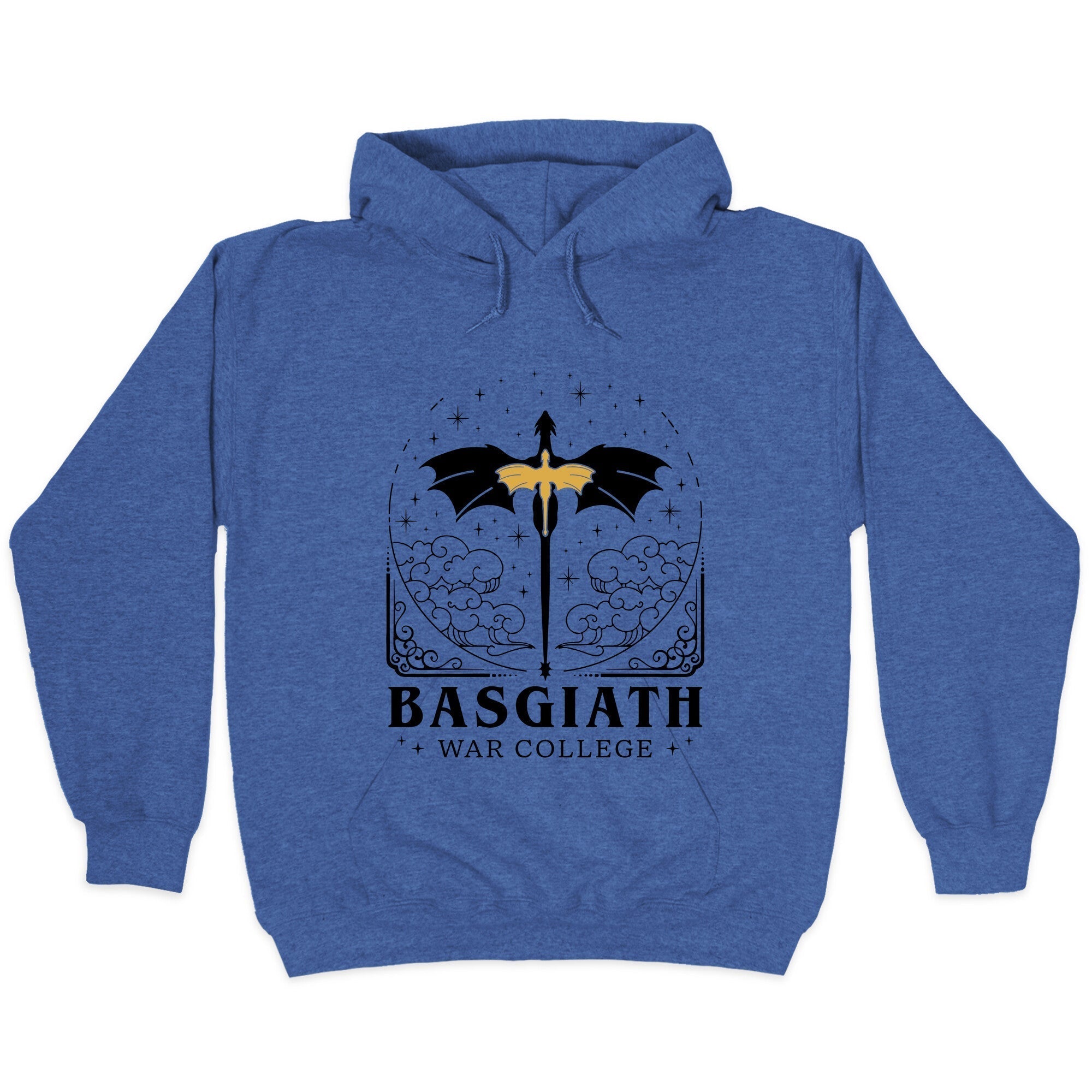 Fourth Wing Basgiath War College Hoodie T-Shirts, Sweatshirt | CoreVibeTees.com (Image 2)