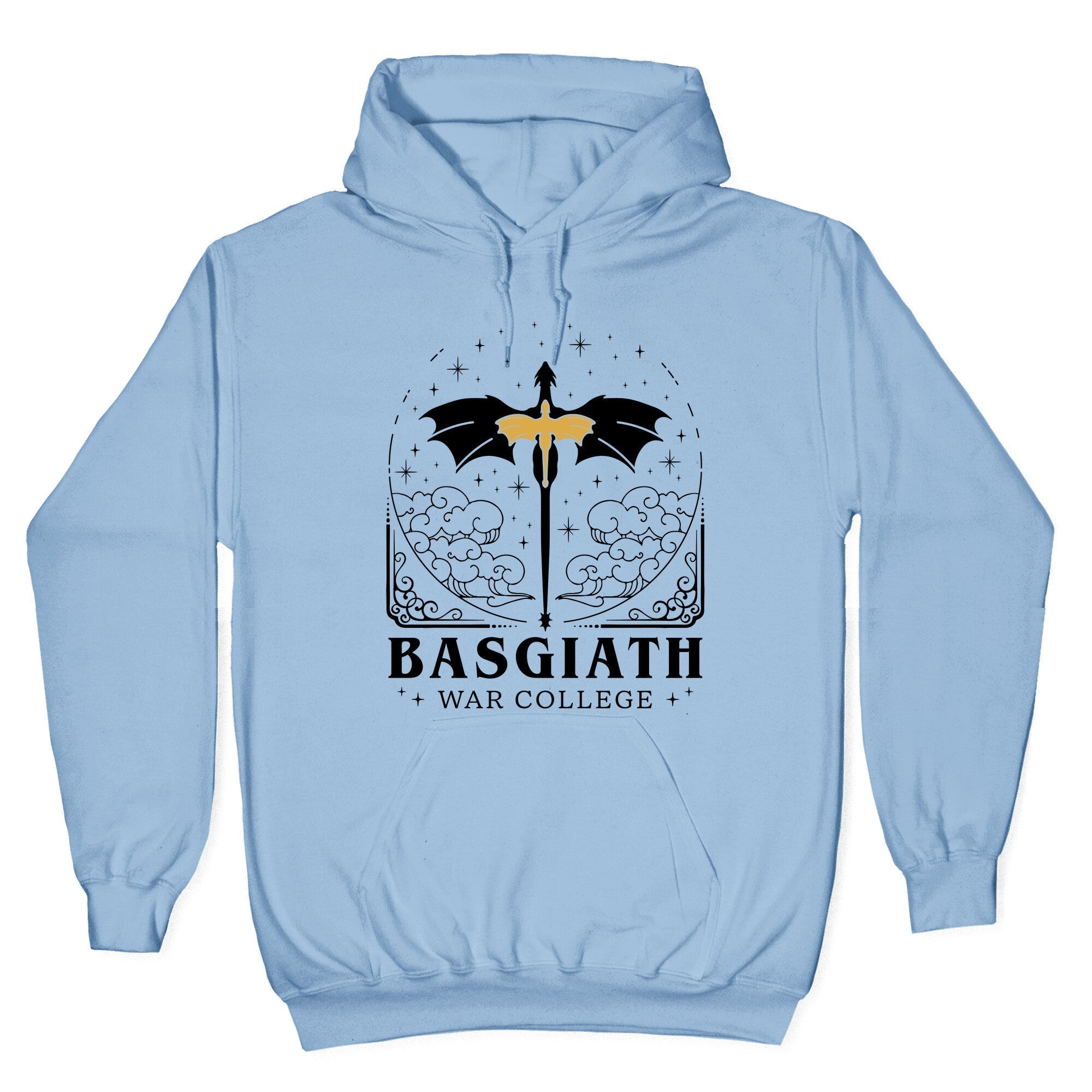 Fourth Wing Basgiath War College Hoodie T-Shirts, Sweatshirt | CoreVibeTees.com (Image 3)