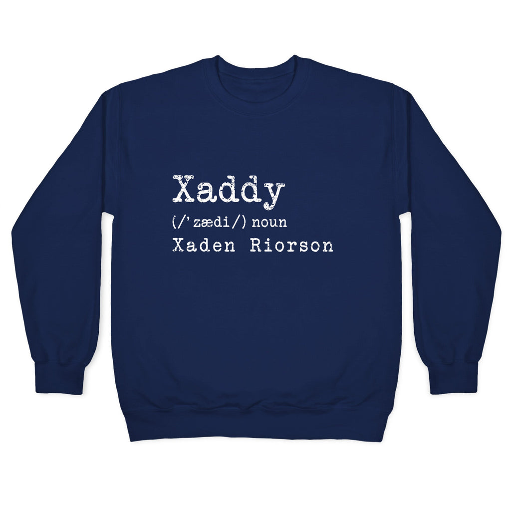 Fourth Wing Zaddy Crewneck Sweatshirt T-Shirts, Hoodie | CoreVibeTees.com (Image 4)