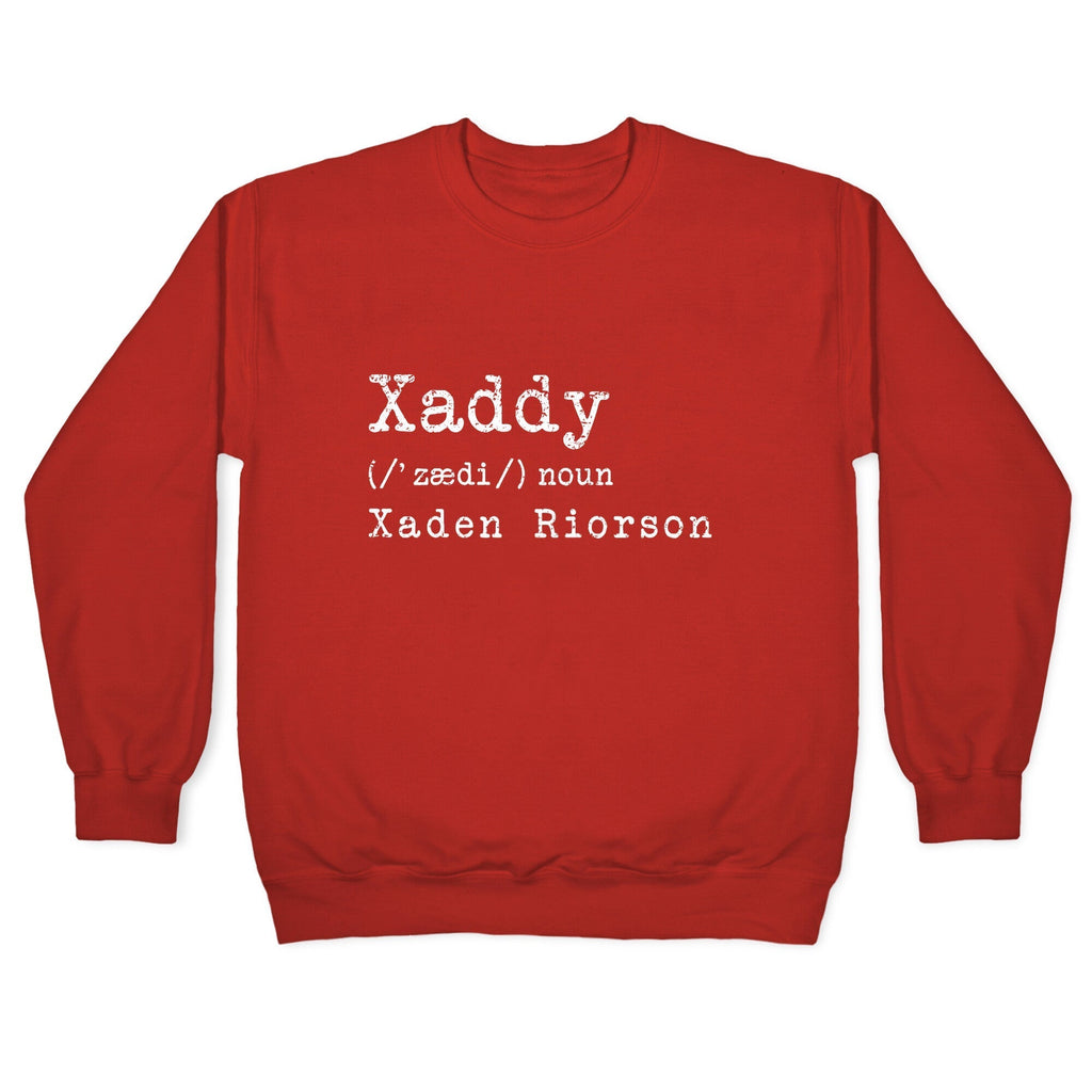 Fourth Wing Zaddy Crewneck Sweatshirt T-Shirts, Hoodie | CoreVibeTees.com (Image 5)