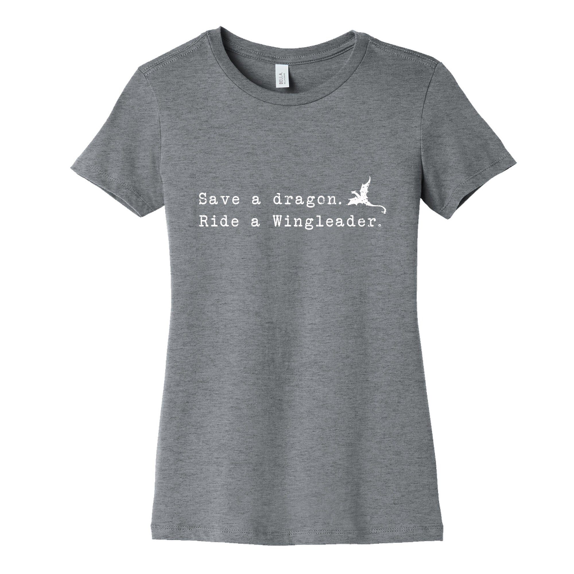Fourth Wing Save a Dragon Womens Cotton Tee Hoodie, Sweatshirt | CoreVibeTees.com (Image 1)