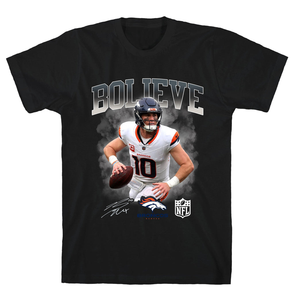 Bo Nix Bolieve T-Shirt Hoodie, Sweatshirt | CoreVibeTees.com (Image 2)