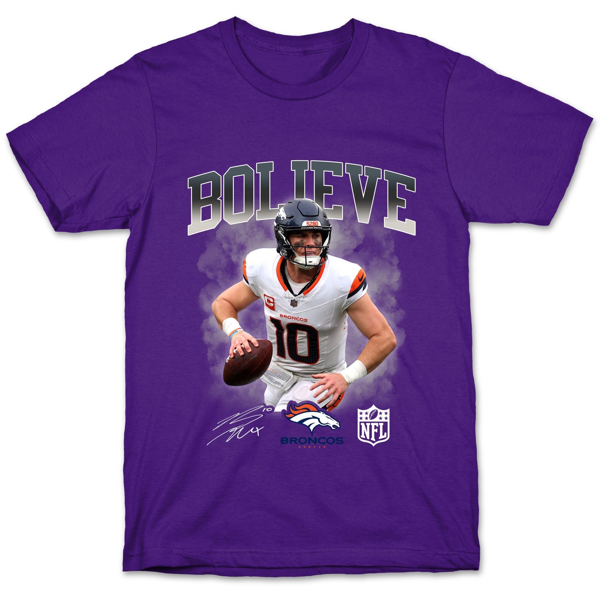 Bo Nix Bolieve T-Shirt Hoodie, Sweatshirt | CoreVibeTees.com (Image 5)