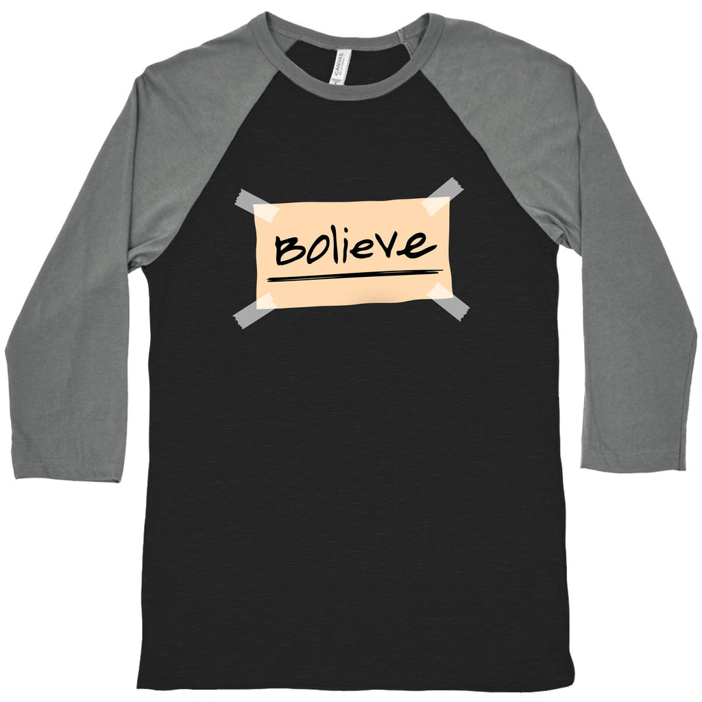 Bolieve Baseball Tee Hoodie, Sweatshirt | CoreVibeTees.com (Image 1)