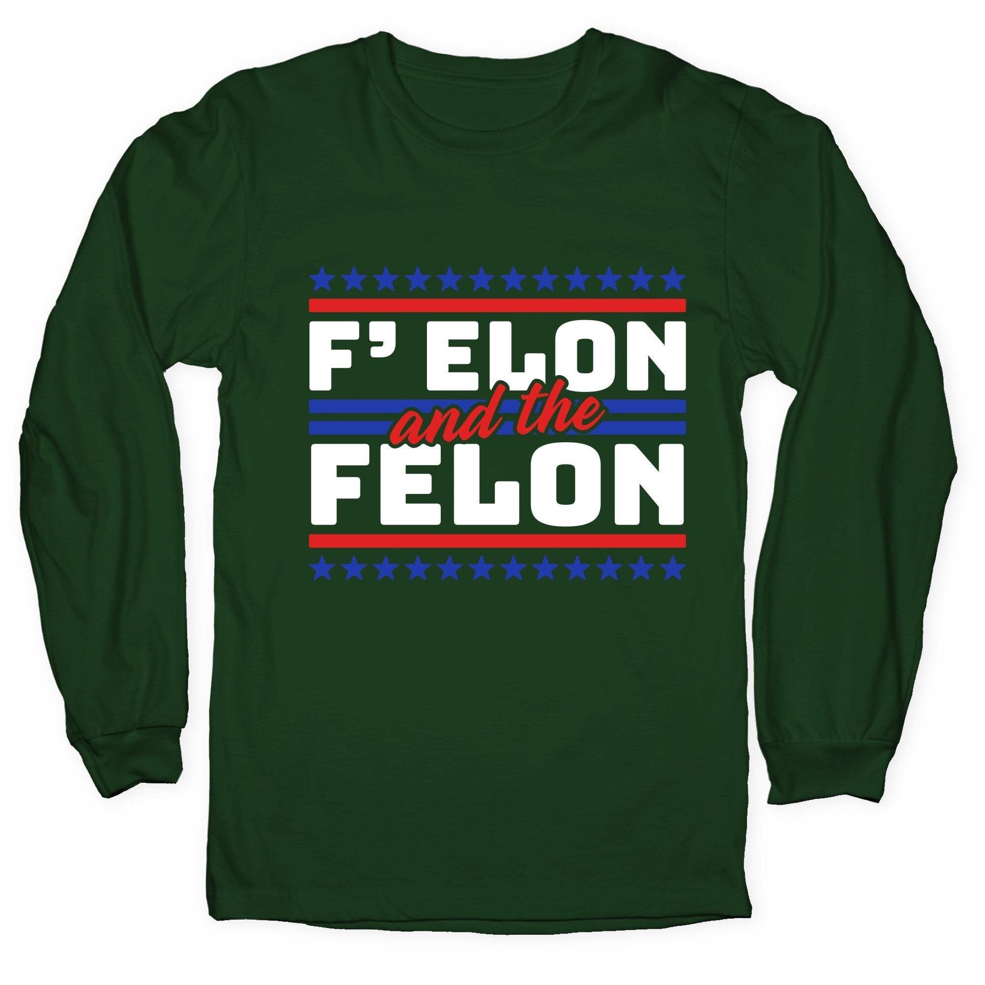 Elon & The Felon Longsleeve Tee Hoodie, Sweatshirt | CoreVibeTees.com (Image 3)
