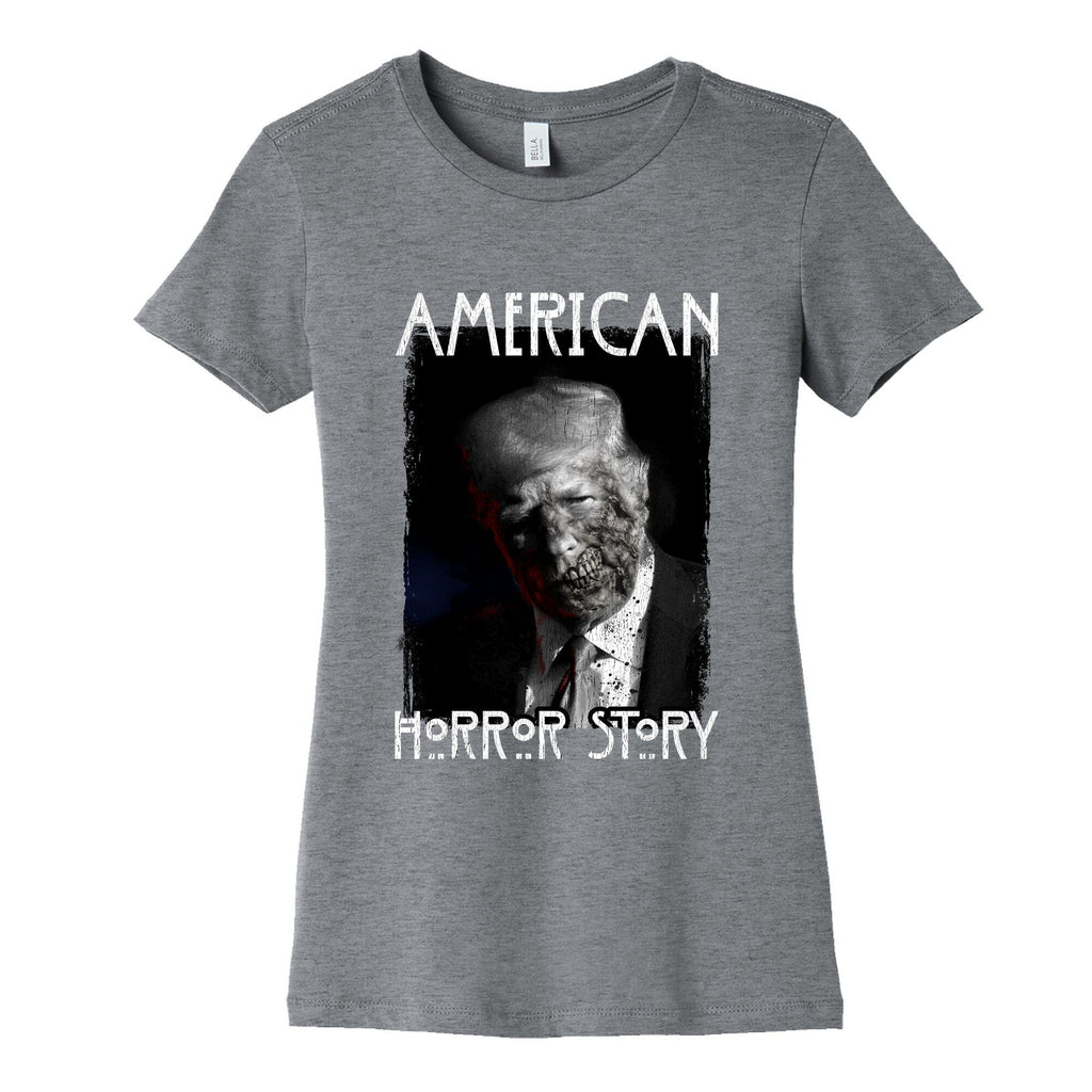 American Horror Story Trump Womens Cotton Tee Hoodie, Sweatshirt | CoreVibeTees.com (Image 1)