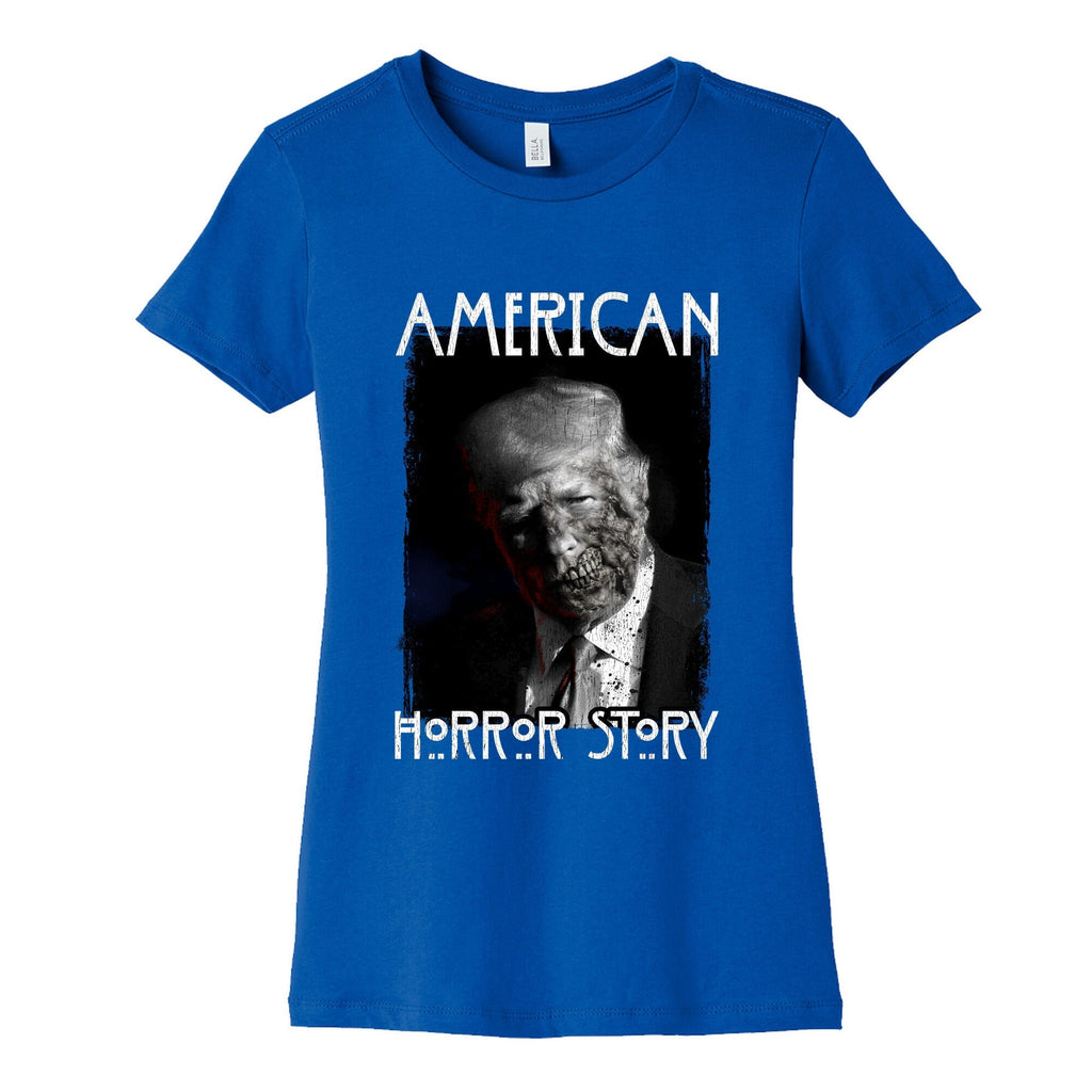 American Horror Story Trump Womens Cotton Tee Hoodie, Sweatshirt | CoreVibeTees.com (Image 2)
