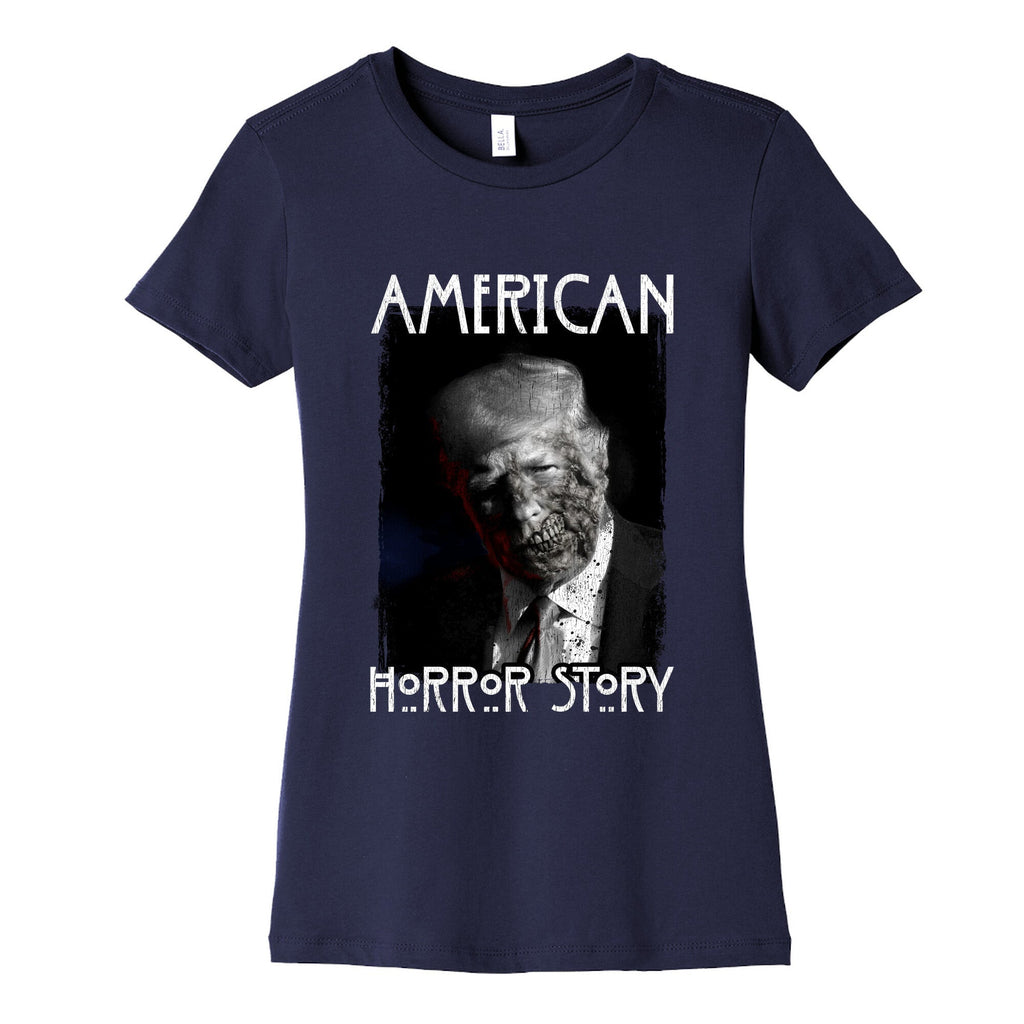 American Horror Story Trump Womens Cotton Tee Hoodie, Sweatshirt | CoreVibeTees.com (Image 5)