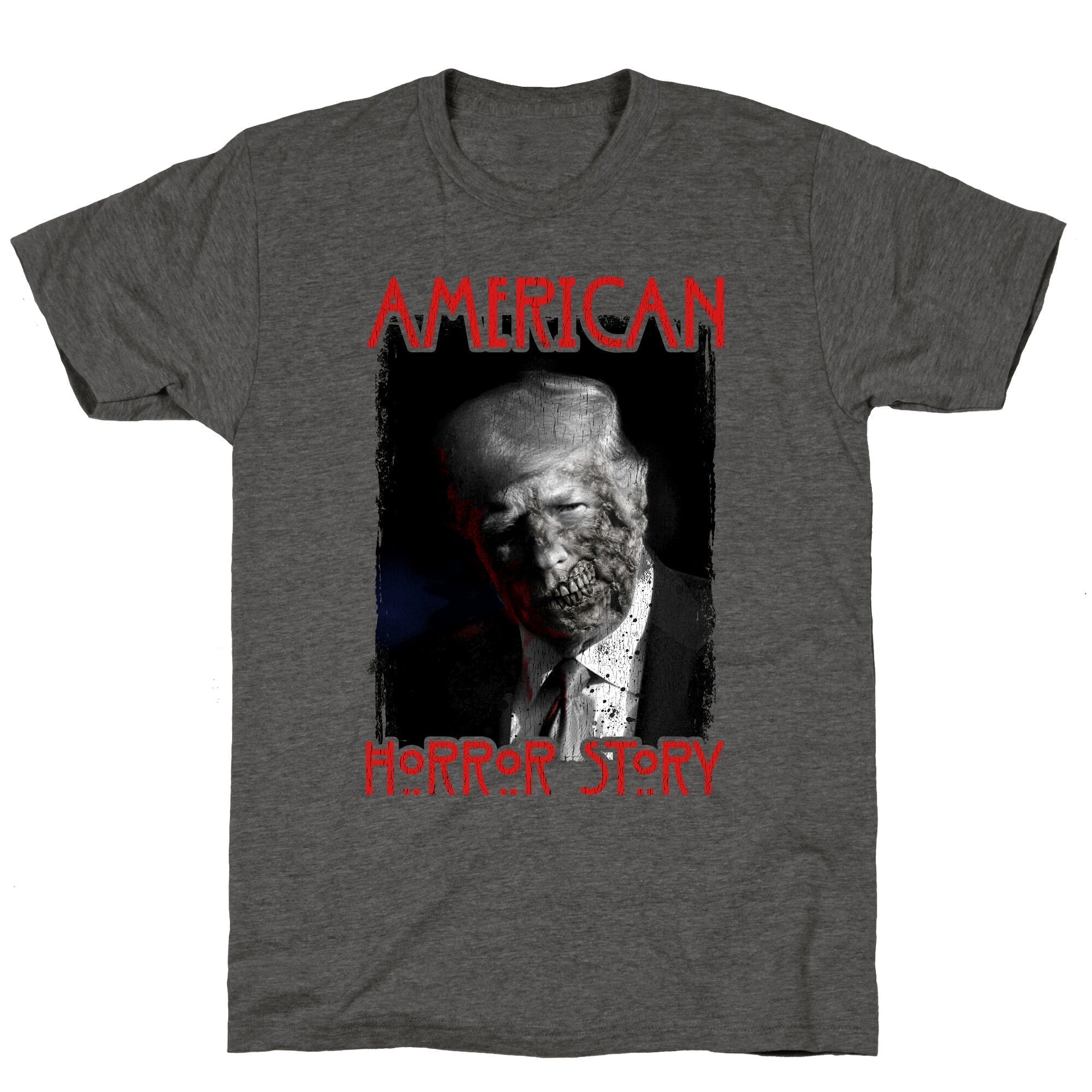 American Horror Story Trump Unisex Triblend Tee Style001 Hoodie, Sweatshirt | CoreVibeTees.com (Image 1)