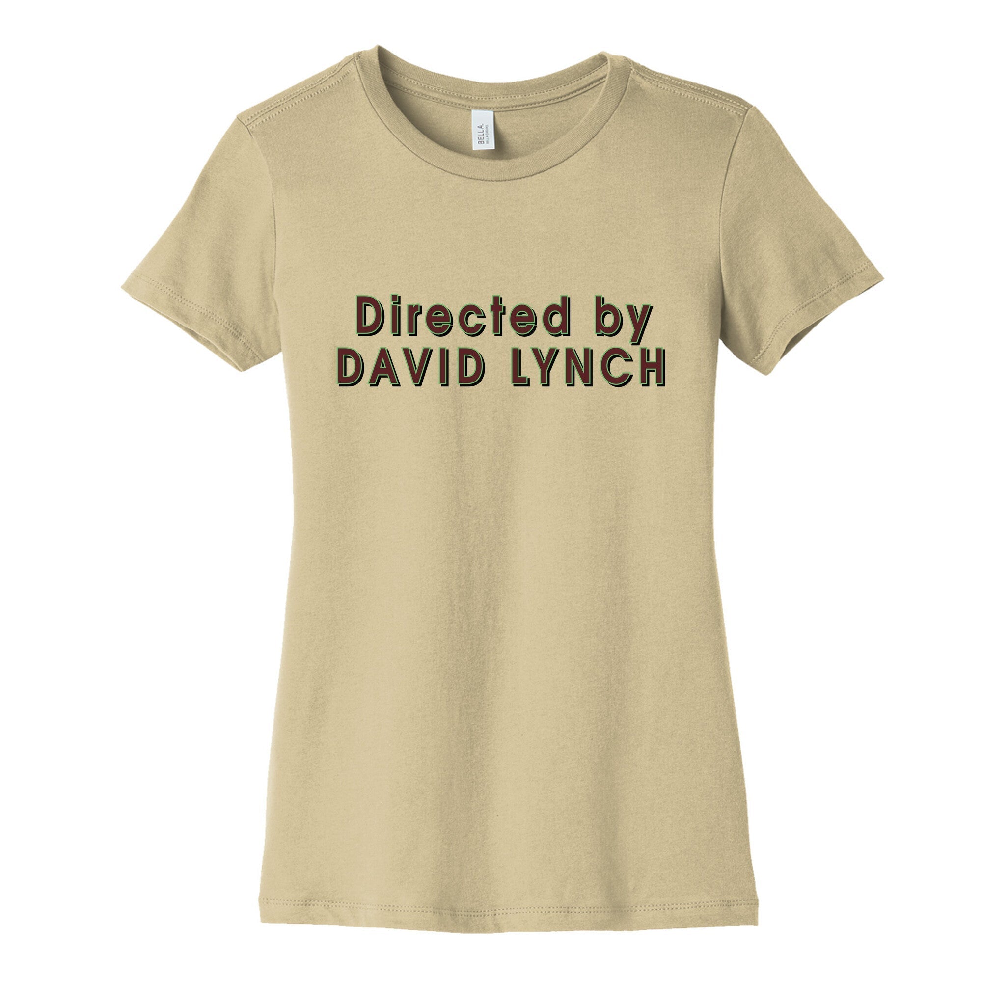Directed by David Lynch Womens Cotton Tee Hoodie, Sweatshirt | CoreVibeTees.com (Image 3)