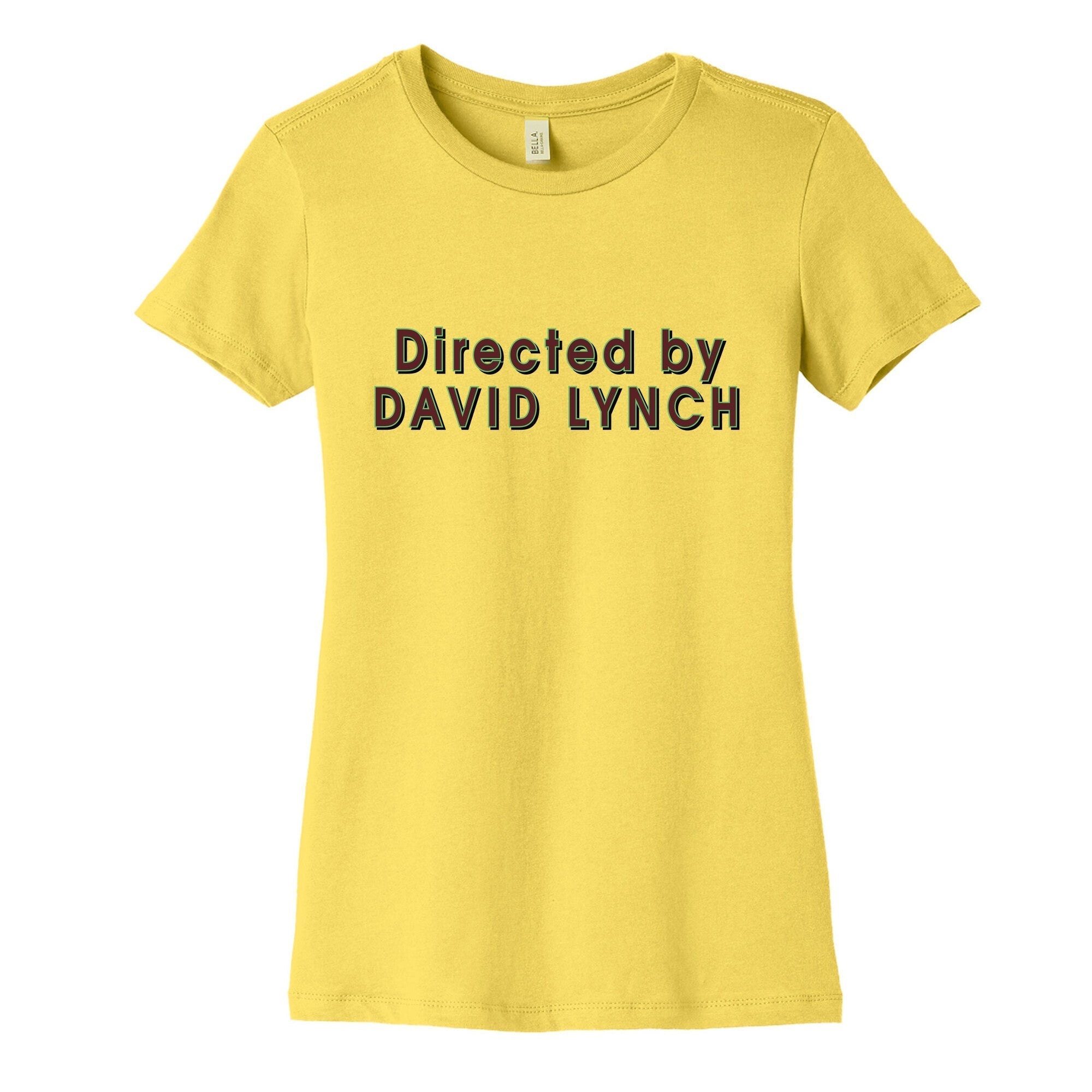 Directed by David Lynch Womens Cotton Tee Hoodie, Sweatshirt | CoreVibeTees.com (Image 5)