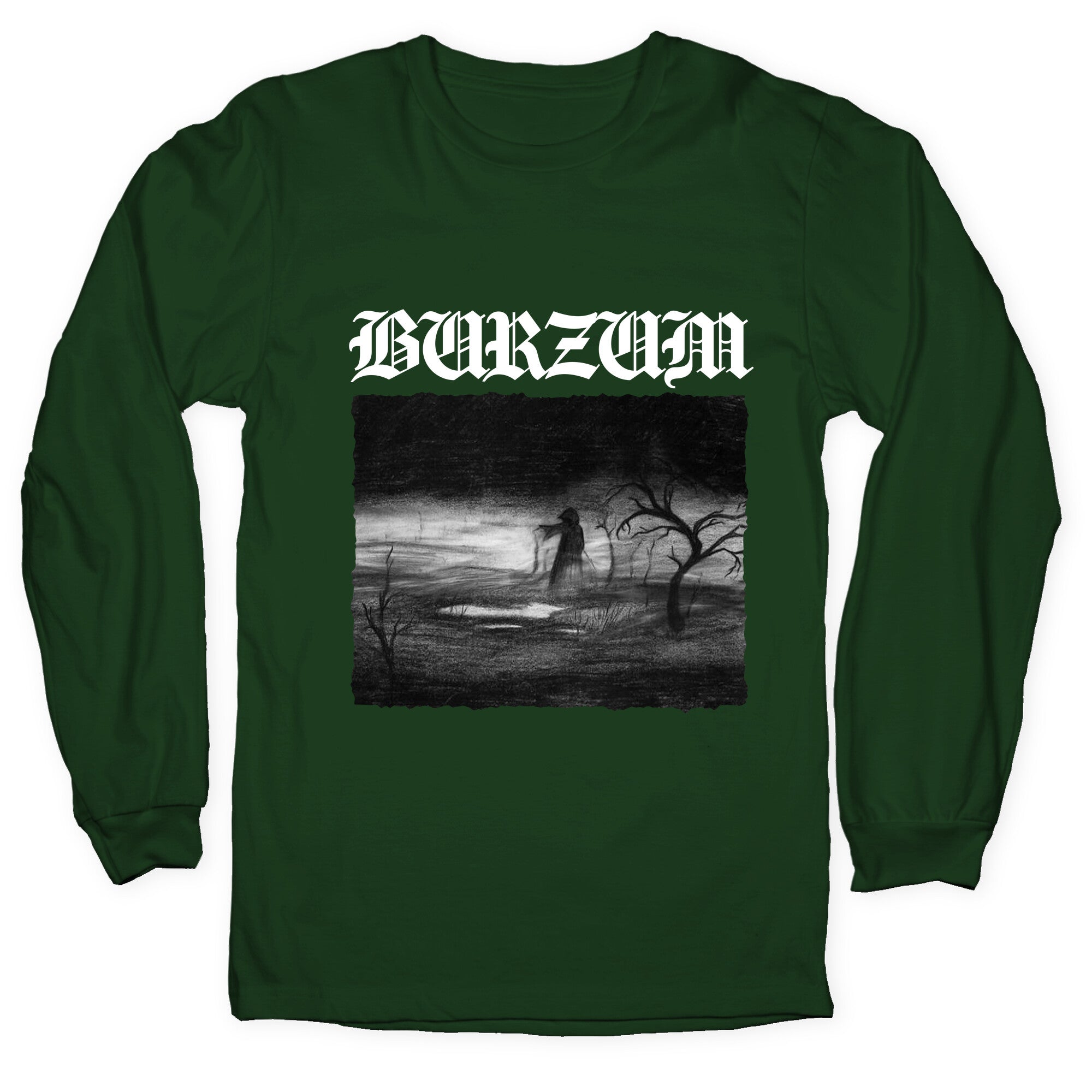 Burzum Longsleeve Tee Hoodie, Sweatshirt | CoreVibeTees.com (Image 3)